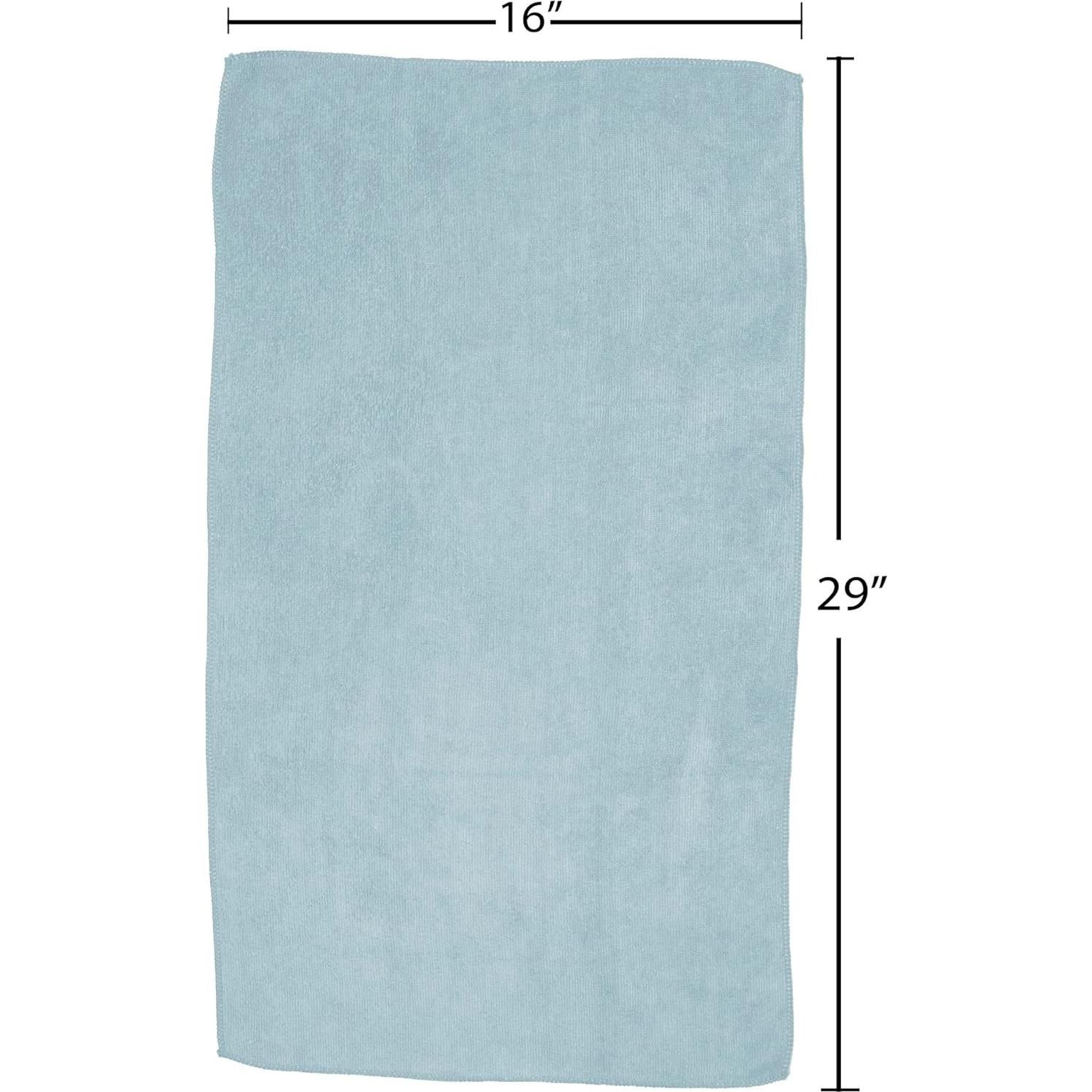 Toallas de Microfibra Fromm Softees Aqua 10 Unidades 40x73 cm