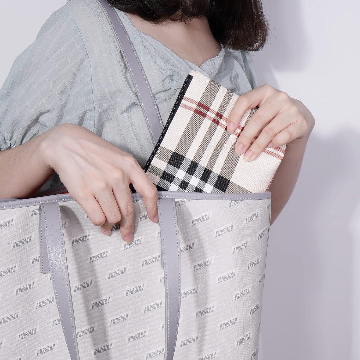 Estuche de Maquillaje MAANGE Caqui - Bolsa Cosmética de Viaje