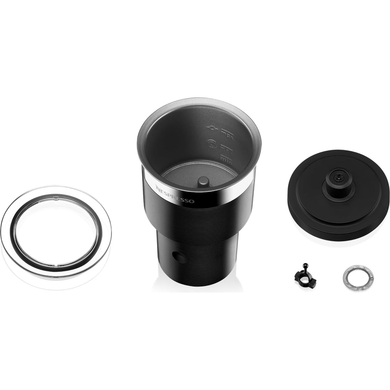 Nespresso Aeroccino XL Espumador de Leche 400ml Negro