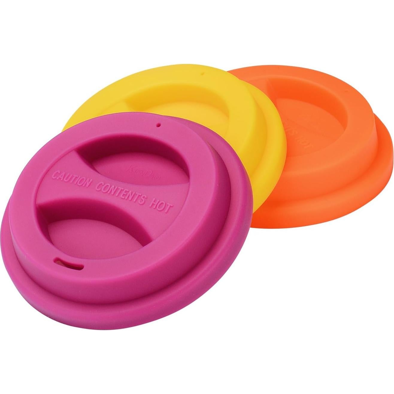 Tapas de Silicona Reutilizables KSENDALO para Tazas 12oz y 16oz