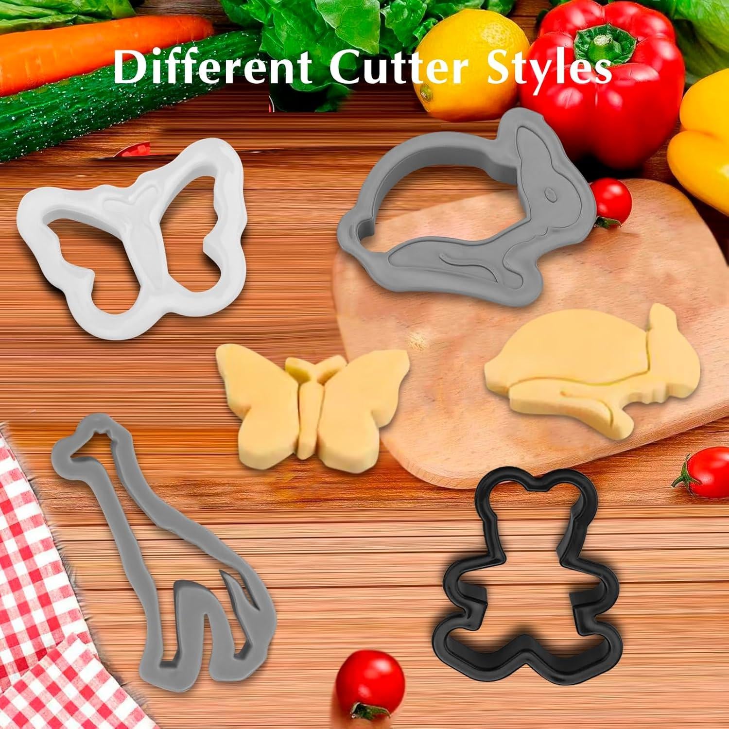 Juego de Cortadores de Galletas 12 PCS HiempTru - Formas Diversas 7.62 cm