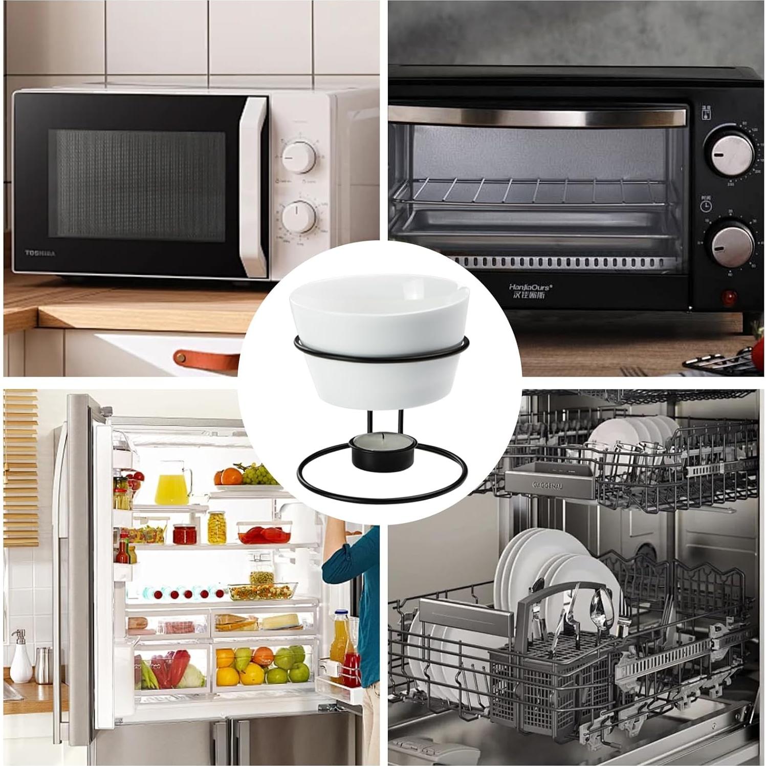 Juego de Calentadores de Mantequilla Luvan 12.8oz Cerámica