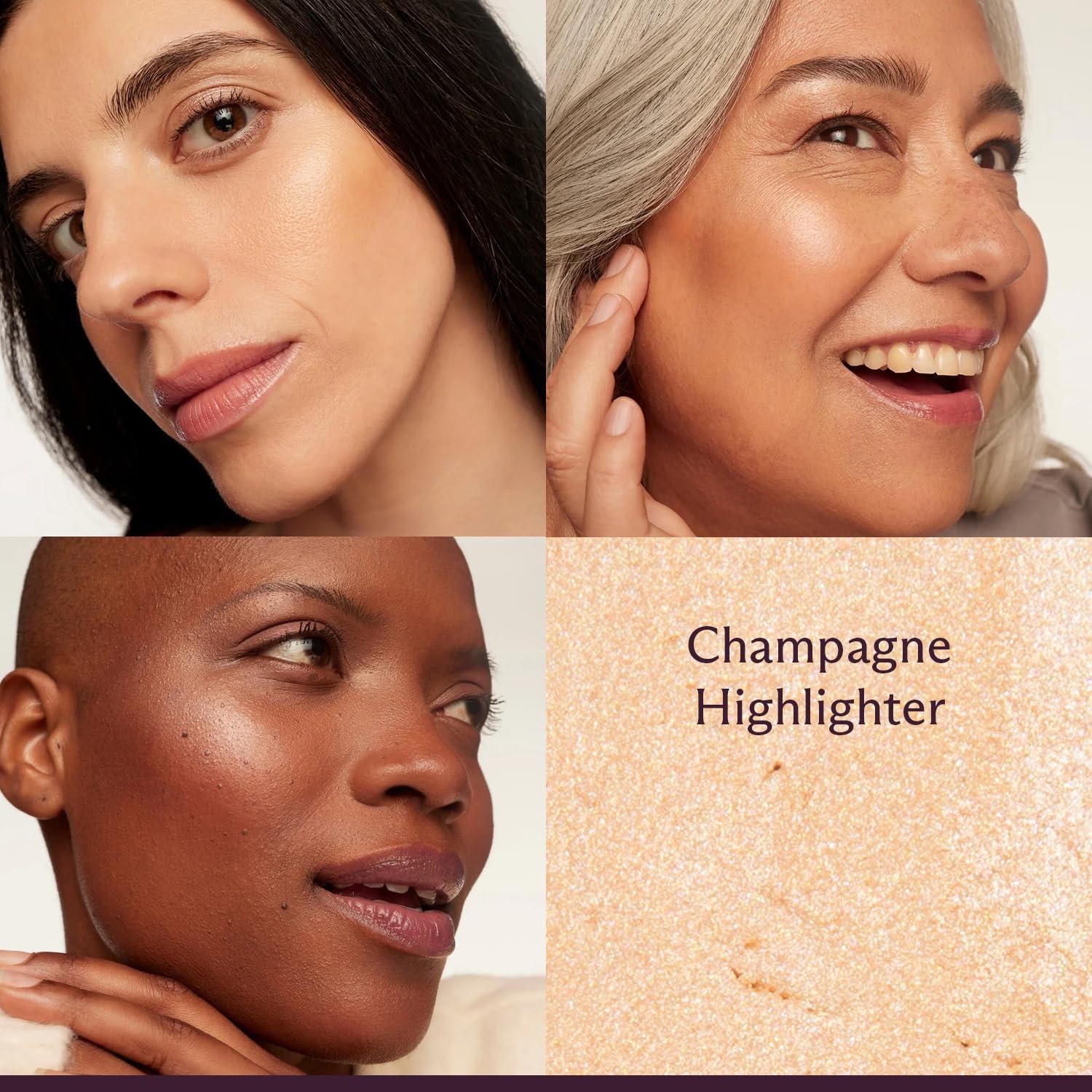 Kit de Maquillaje de Viaje 4-en-1 Subtl Staks - Sombras, Polvo, Iluminador, Labios