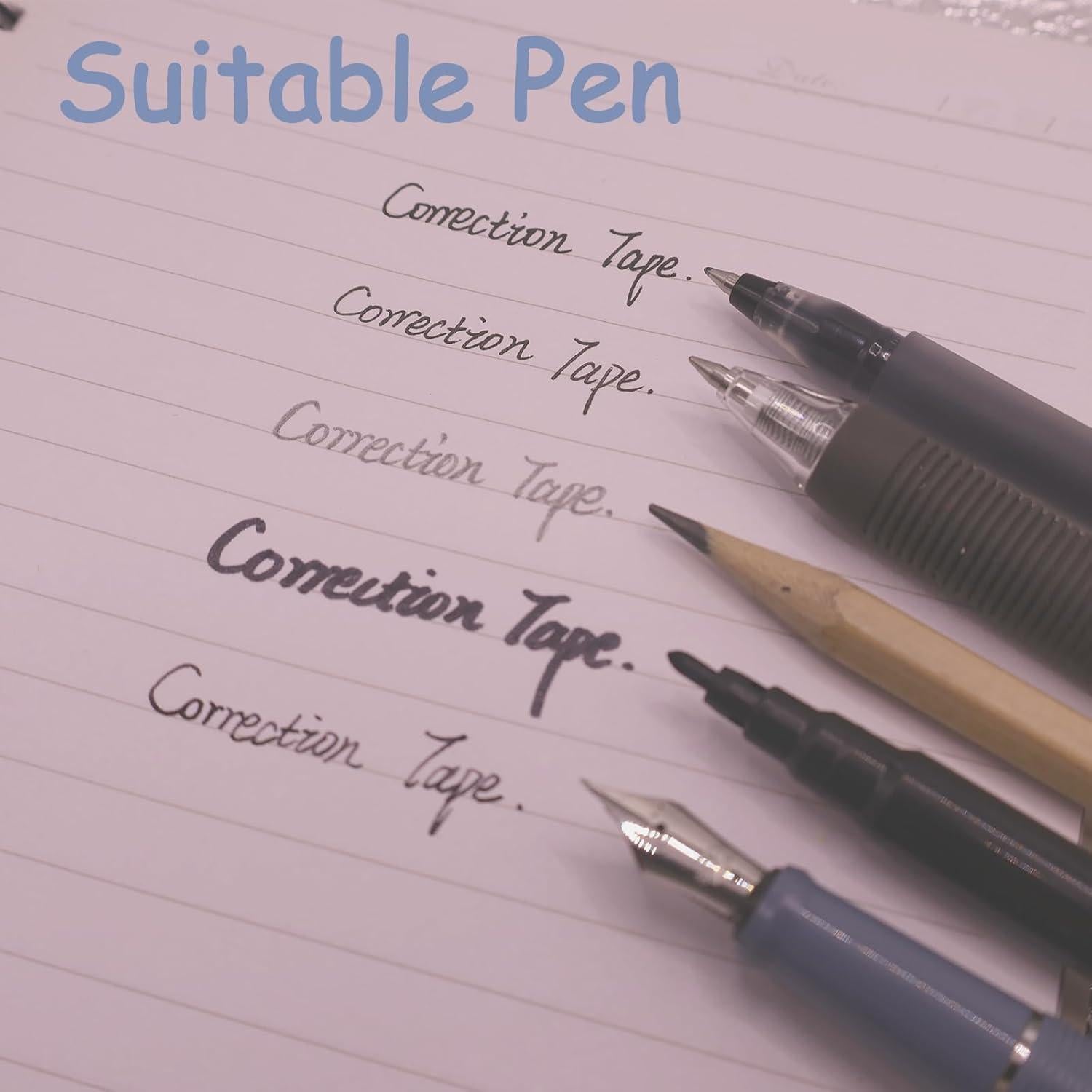 20 Cintas Correctoras Transparentes Tramboo 12m Paquete