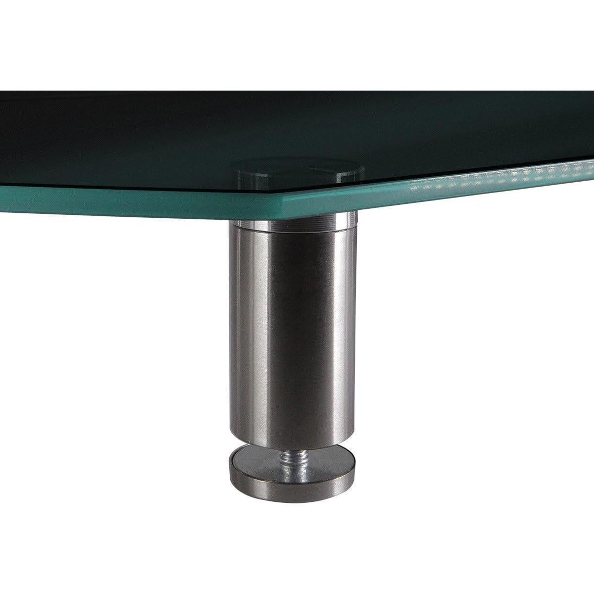 Soporte de Escritorio Ajustable Monoprice Vidrio Negro 65 cm