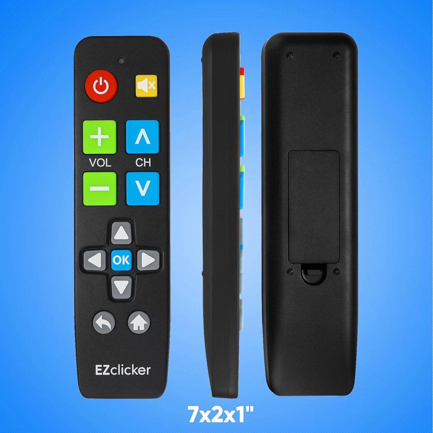 Control Remoto Samsung Botón Grande para TV - Negro