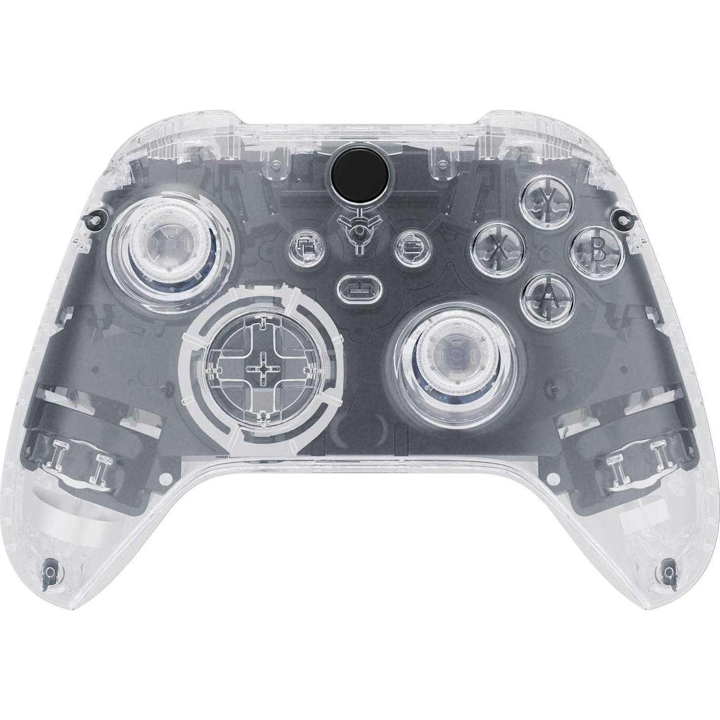 Carcasa Completa eXtremeRate para Controlador Xbox Series X/S Transparente