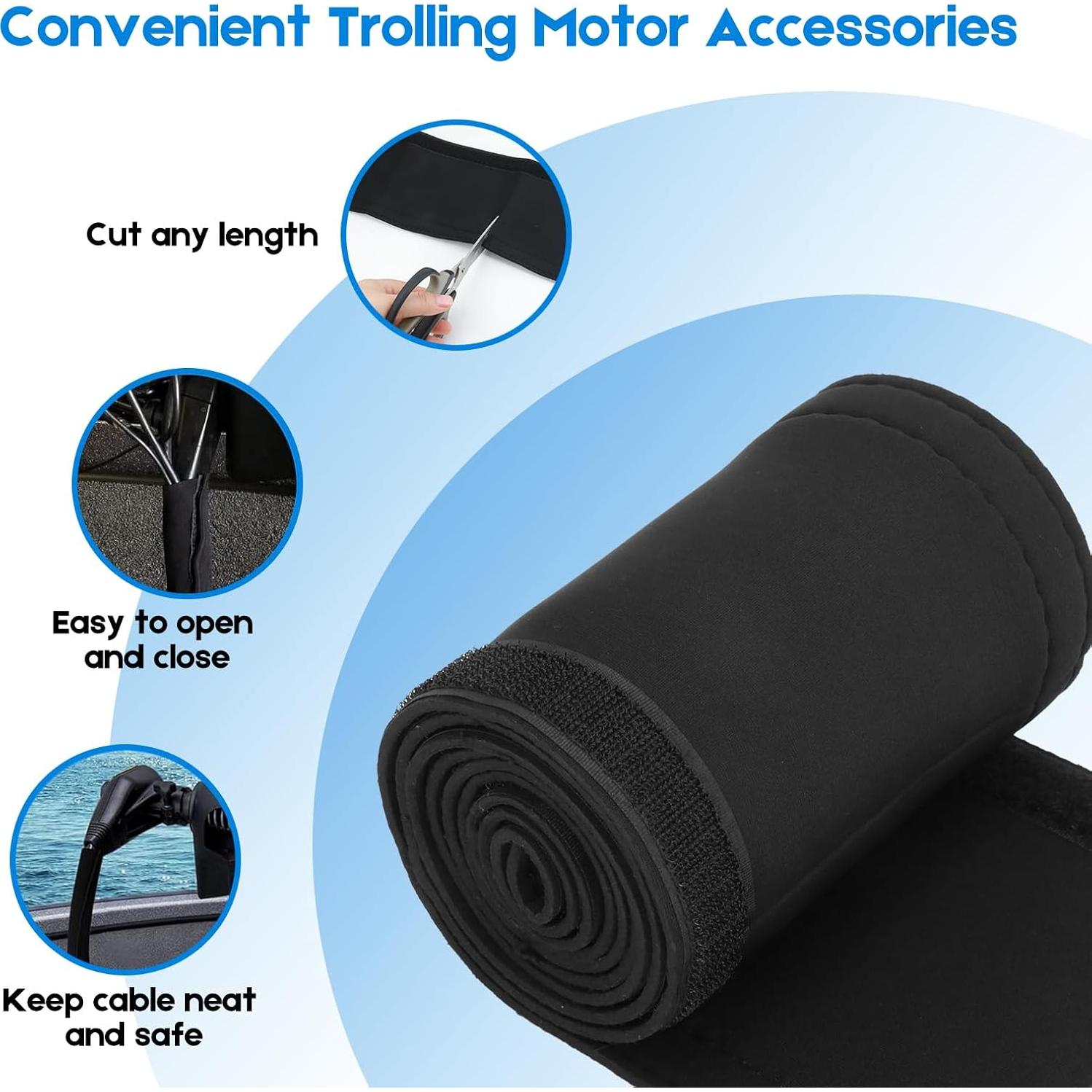 Manga de Cable Neopreno 1.52m para Motor de Arrastre Barco