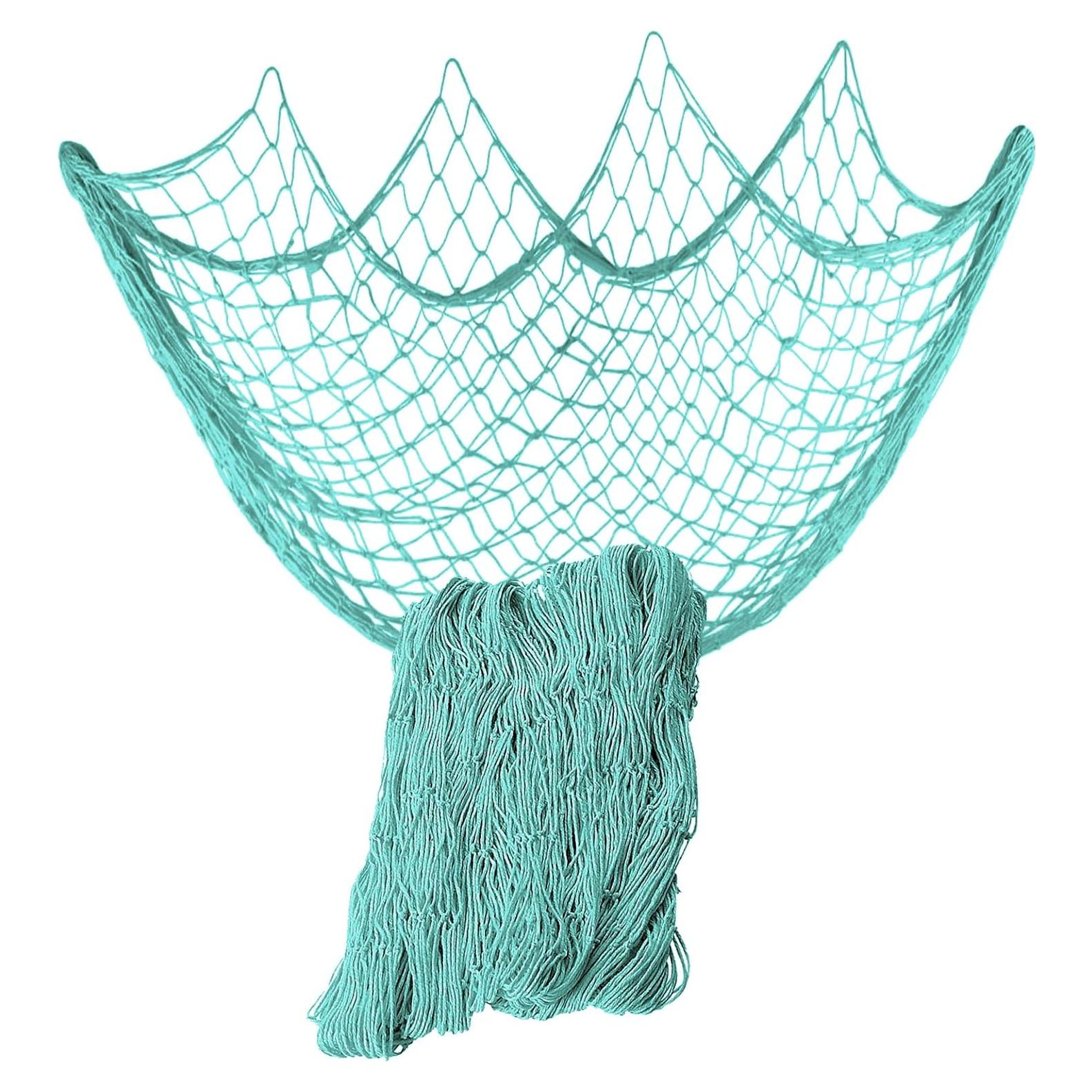 Red de Pesca Decorativa Rosoz Nature con Conchas - 252g