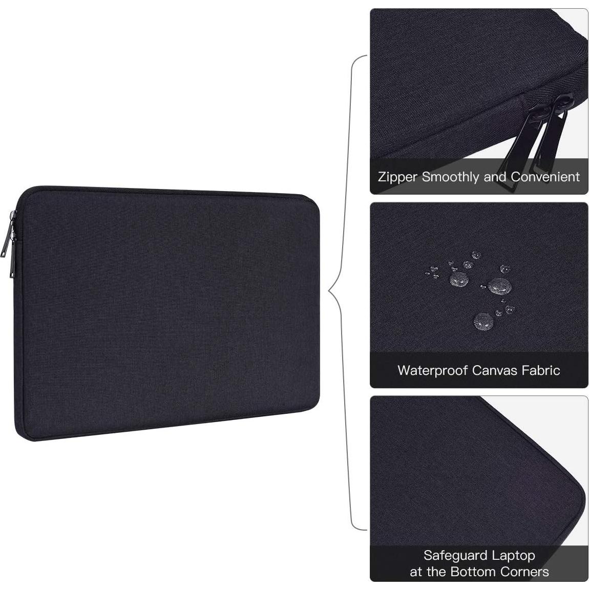 Funda para Laptop 14 Pulgadas iKammo Negra Impermeable