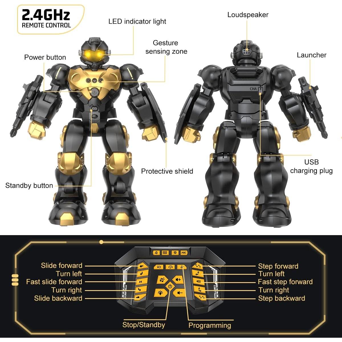 Robot Juguete RC Semour Programable para Niños 5-7 Años