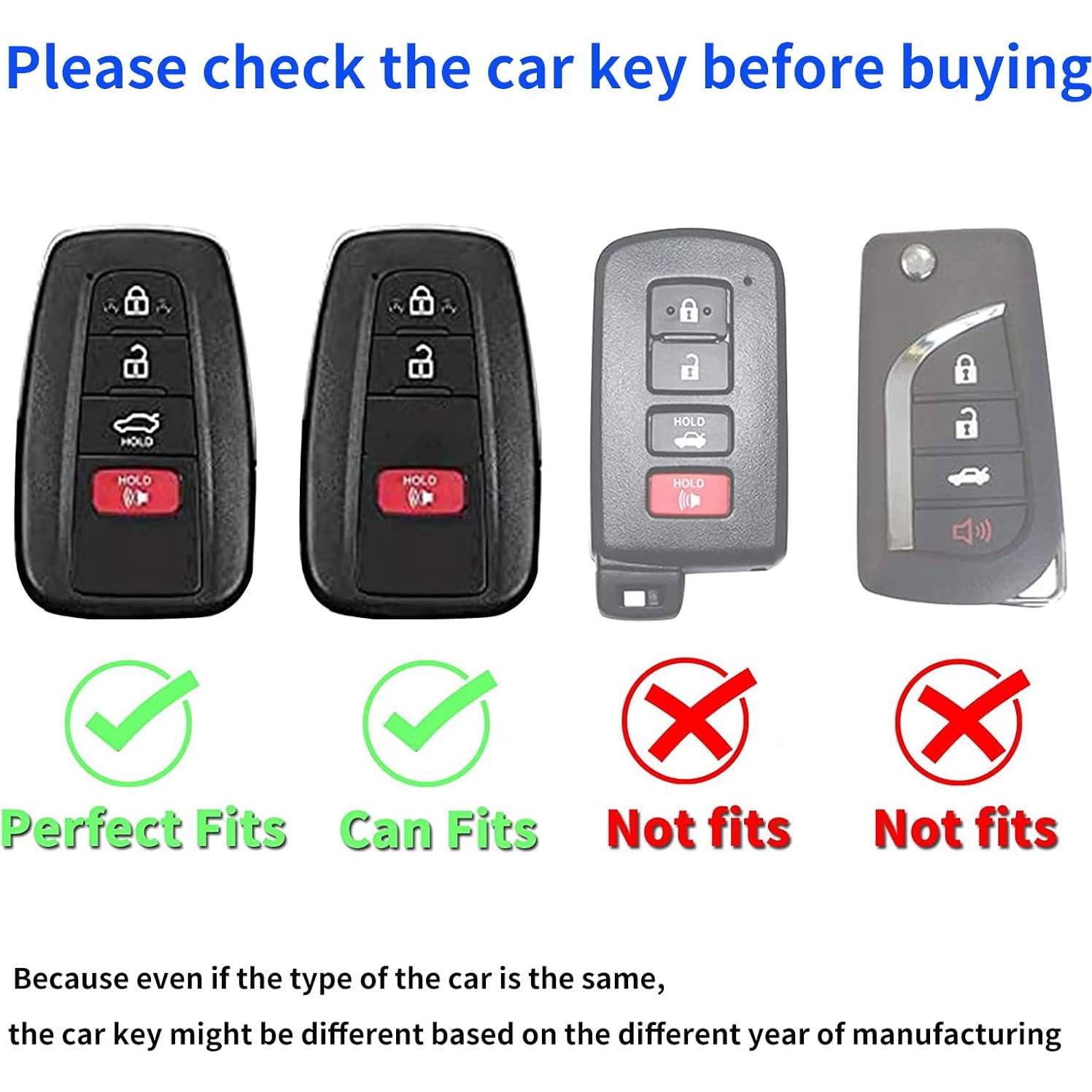 Cubierta de Llave Toyota LCXJMWKL TPU Suave 2018-2022
