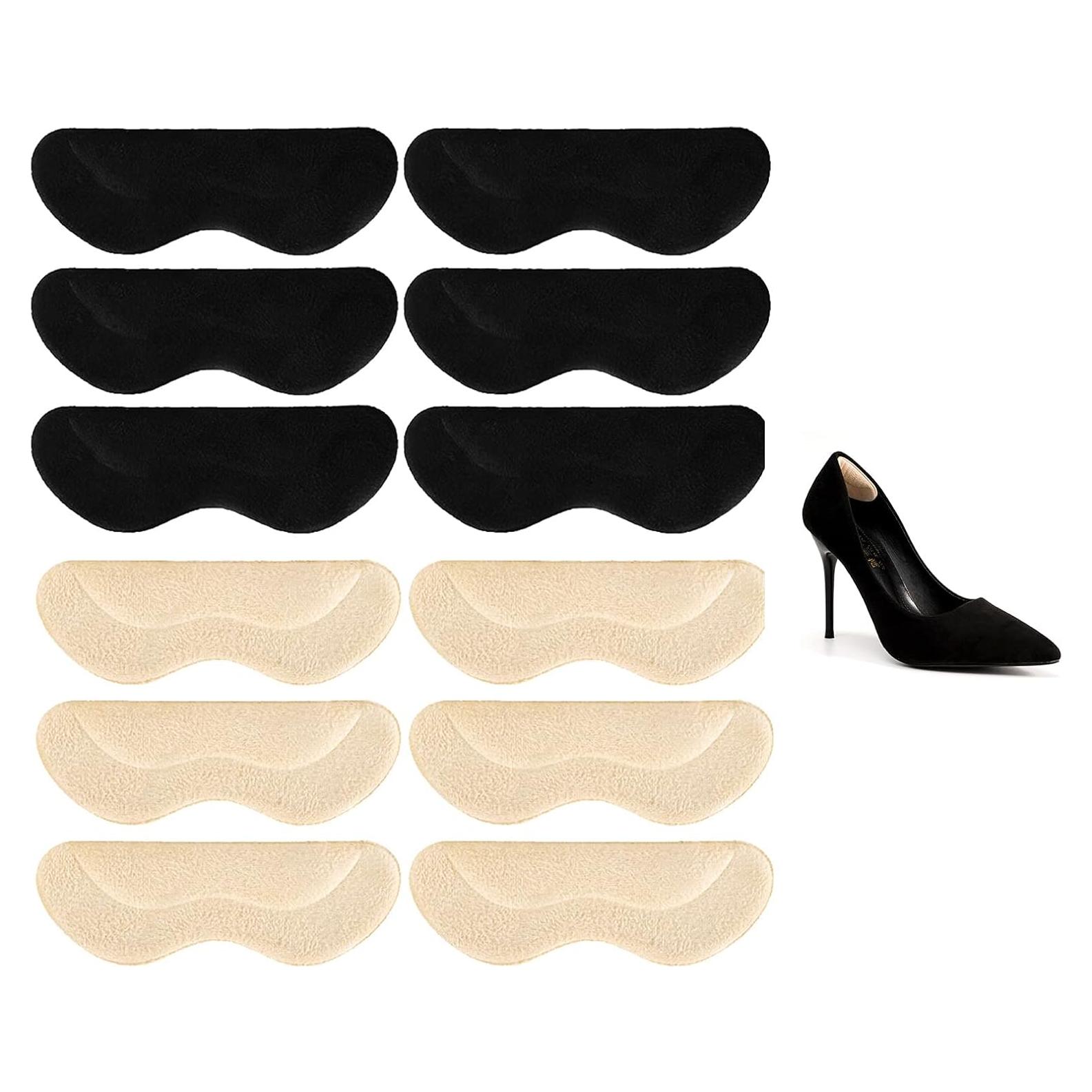 Almohadillas para Talones FootJKYX - 6 Pares Autoadhesivas