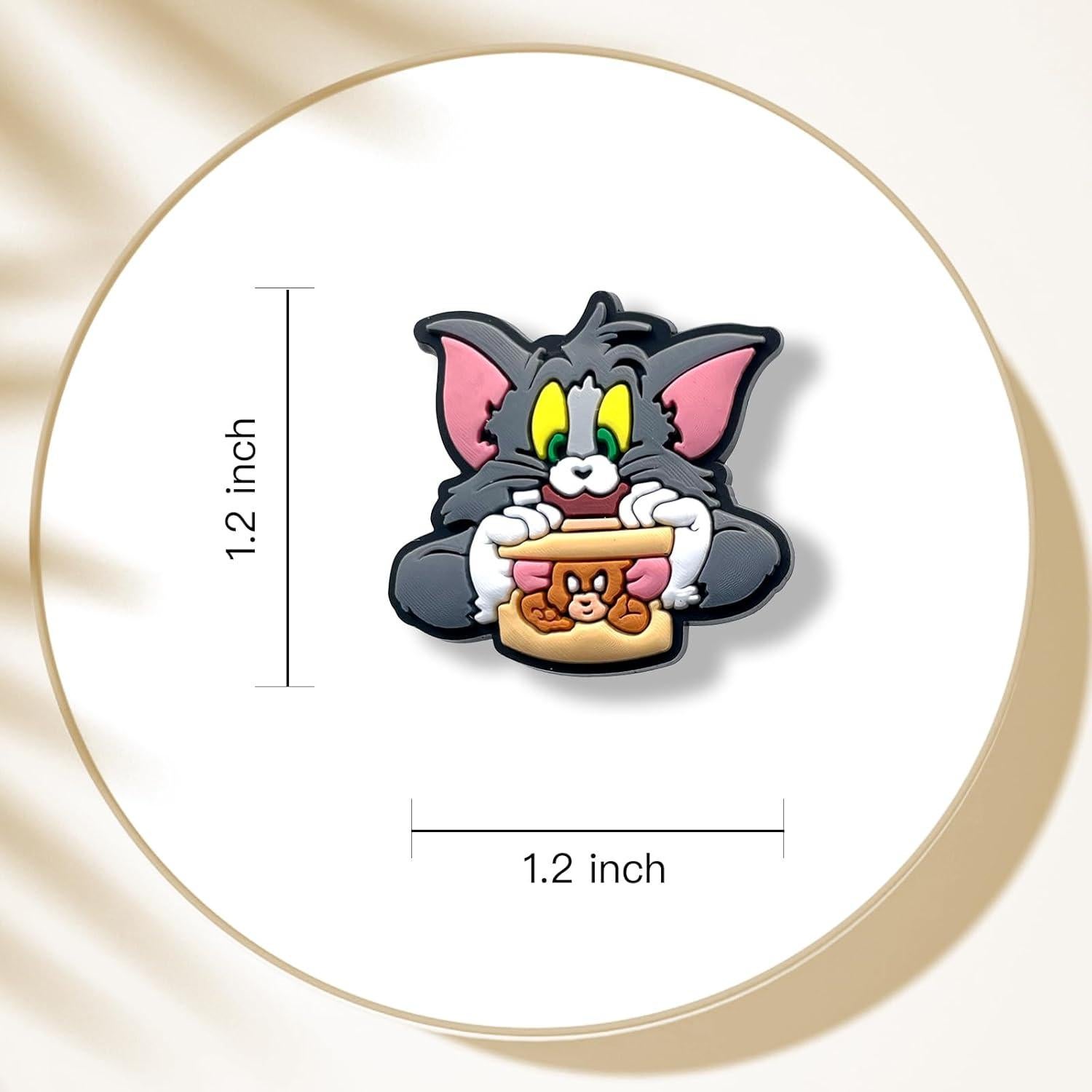 Encantos de Zapatos de Dibujos Animados PVC - 12 Piezas Unisex