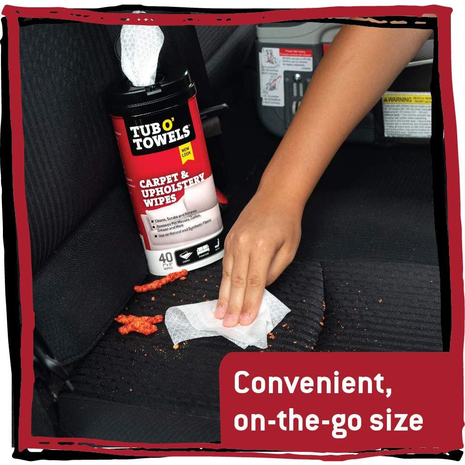 Toallitas de limpieza Tub O' Towels 40 unidades 17.8x20.3 cm