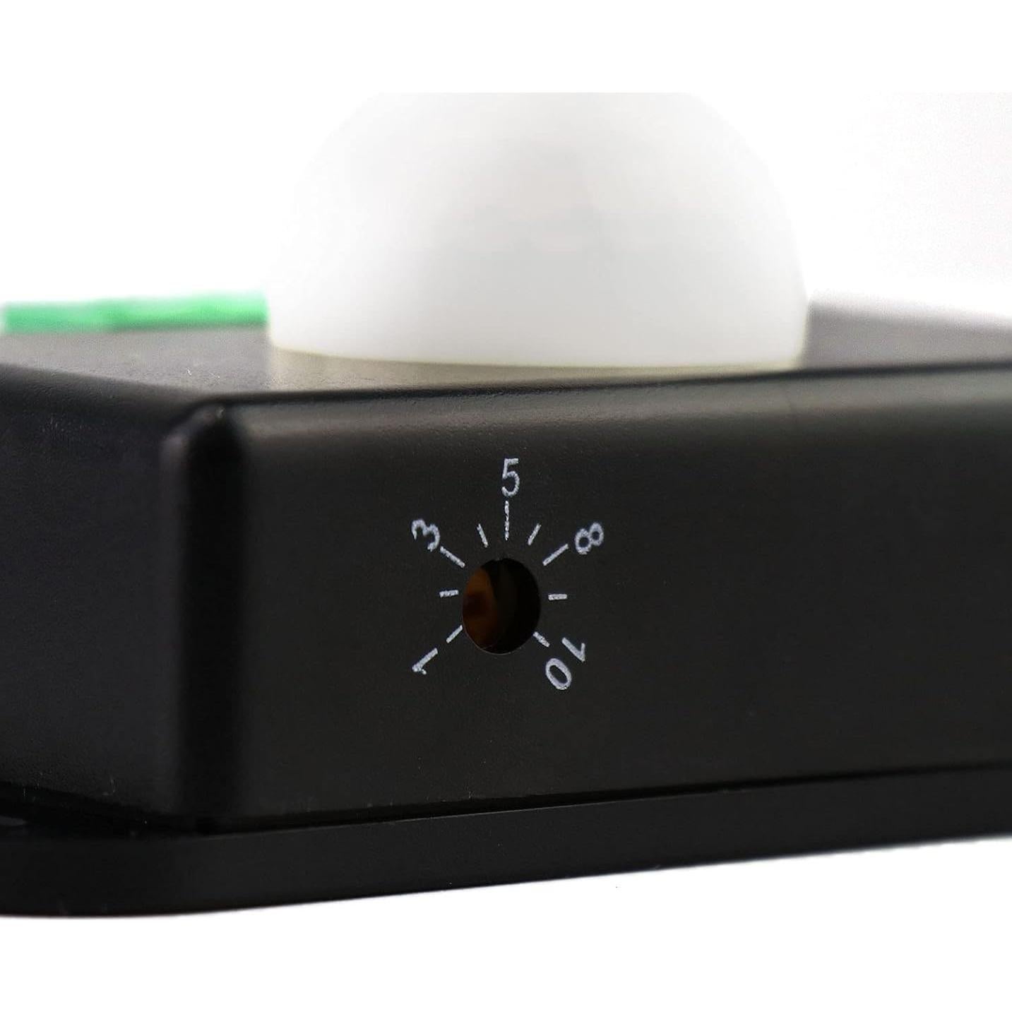 Interruptor LED con Sensor de Movimiento QWORK, 12-24V, 6A, Paquete de 2