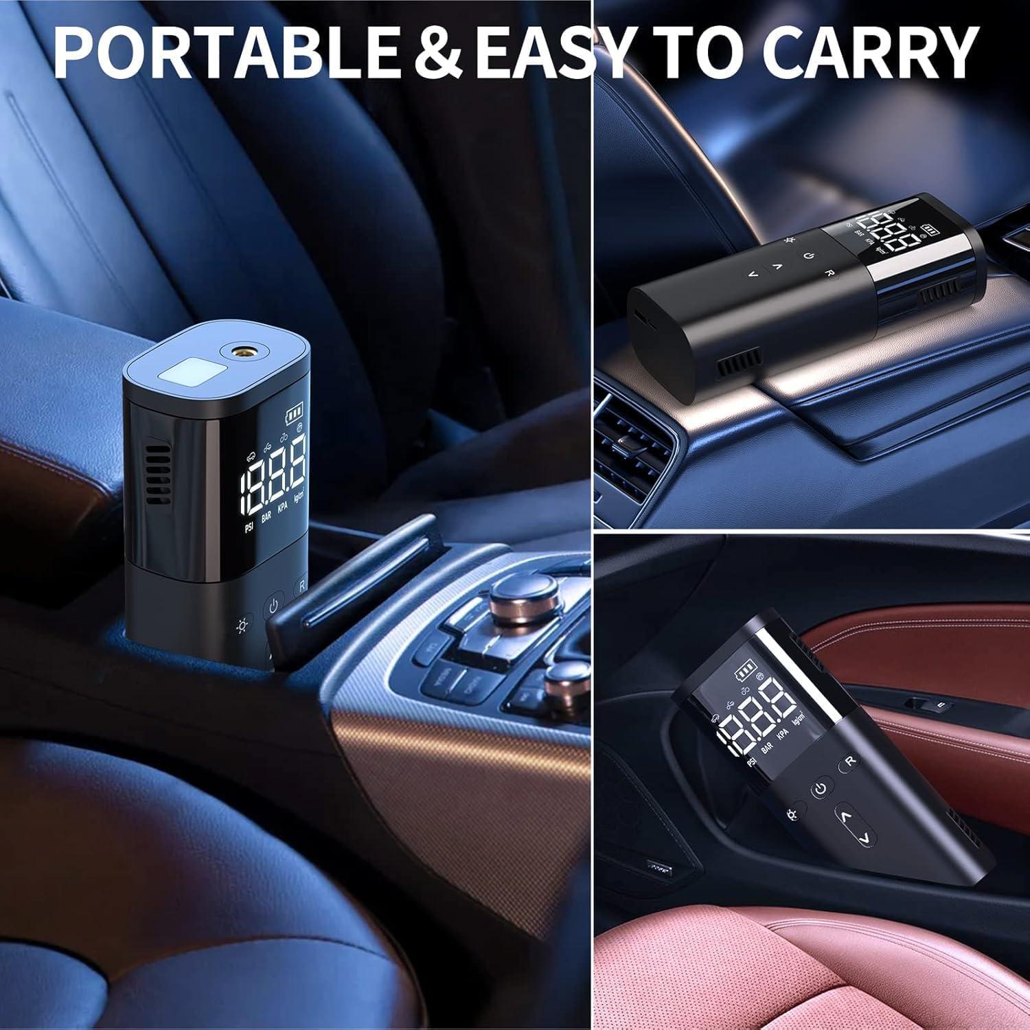 Compresor de Aire Portátil GOXIFACA QIB2024 120 PSI Inalámbrico