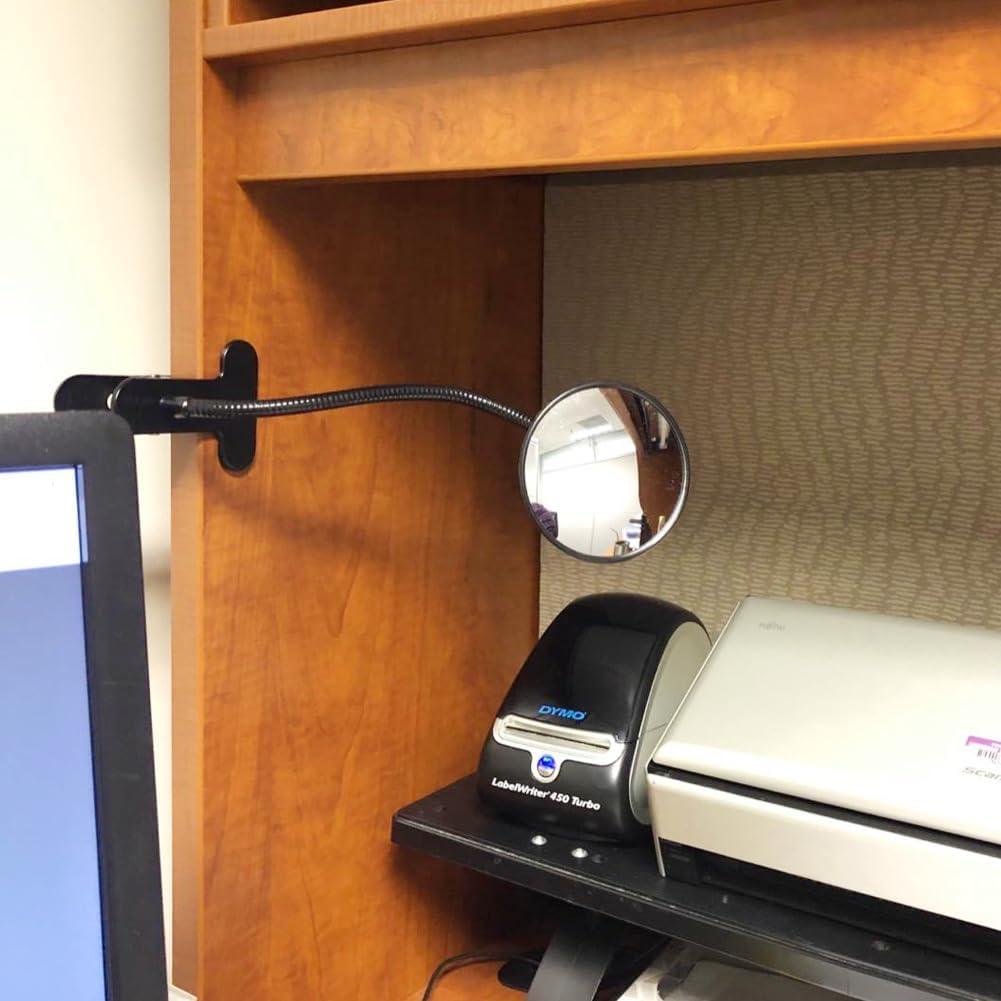 Espejo Convexo Acrílico Ampper 9.53 cm Clip On Ajustable