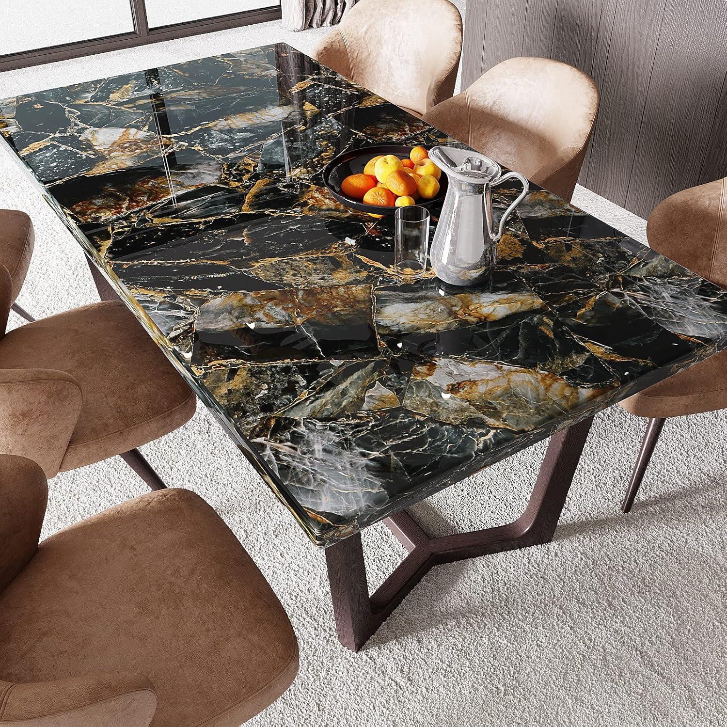 Papel Contacto de Mármol Dorado Pizarra VEELIKE 39.88x299.72cm