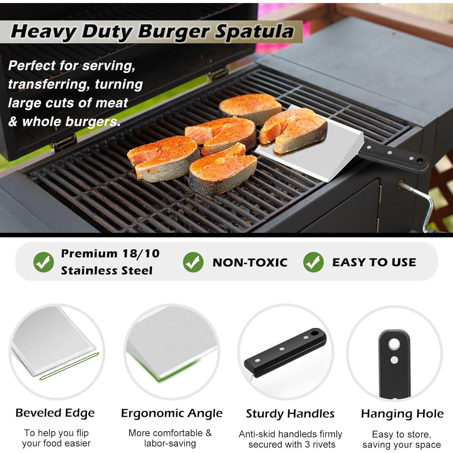 Kit de Accesorios para Hamburguesas Joyfair - 4 Piezas