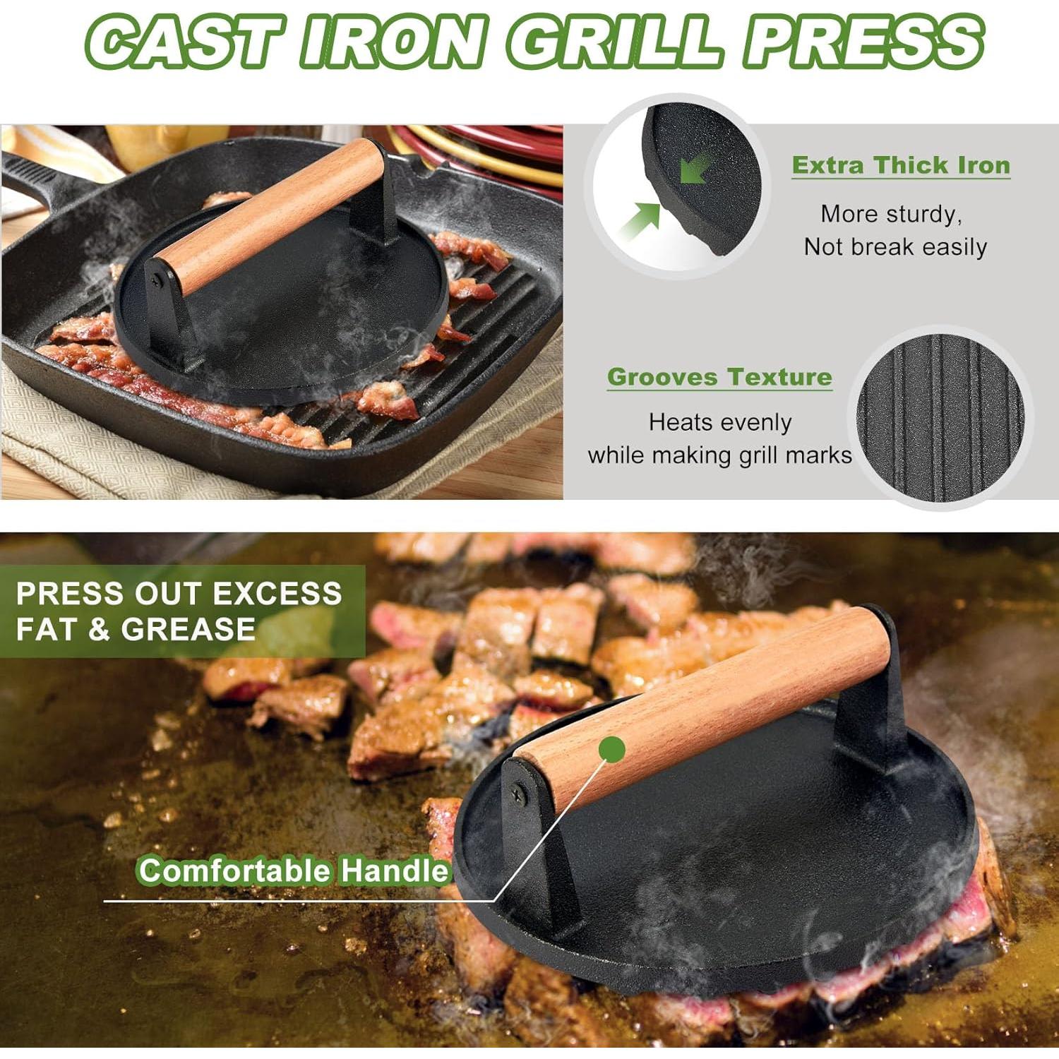 Kit de Accesorios para Hamburguesas Joyfair - 4 Piezas