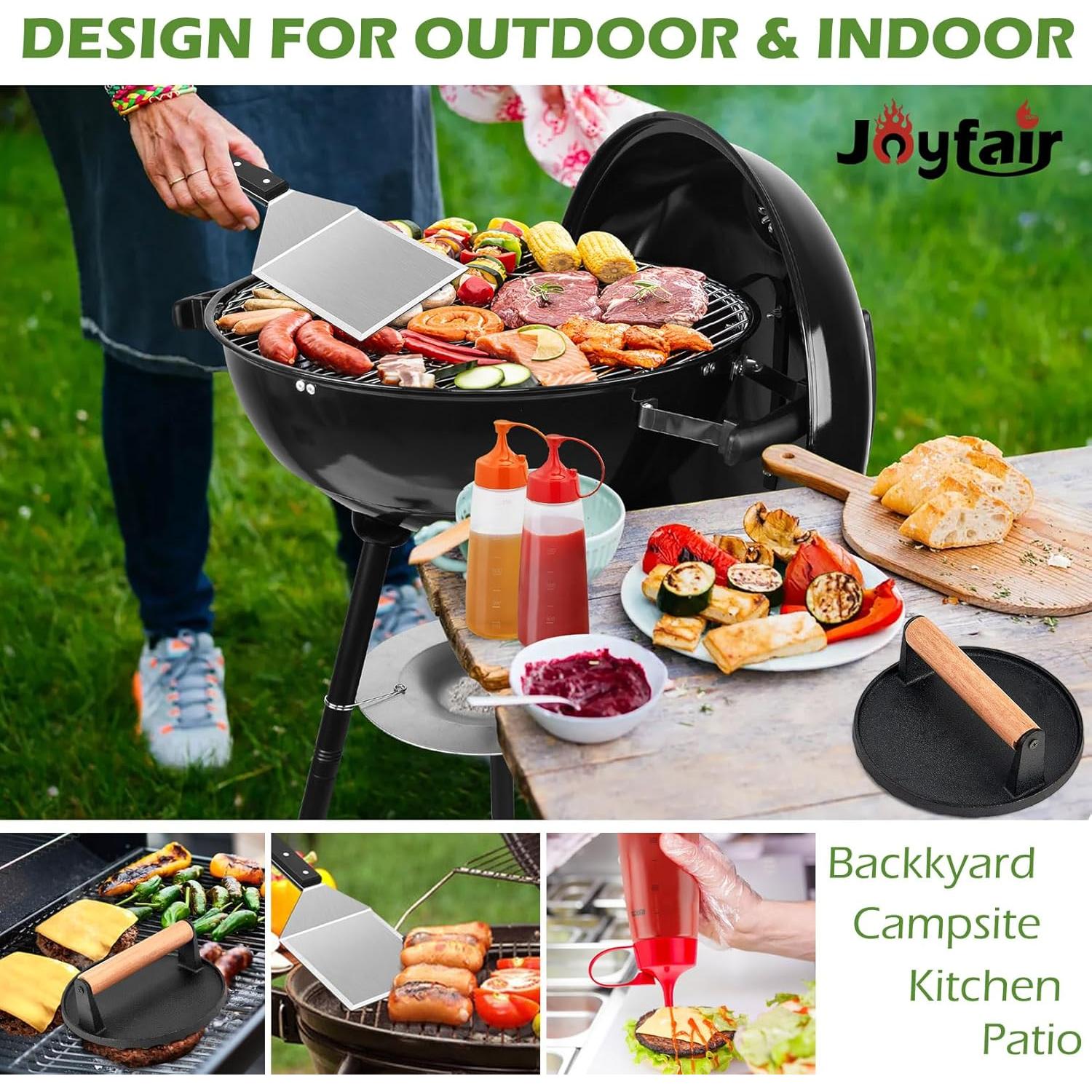 Kit de Accesorios para Hamburguesas Joyfair - 4 Piezas