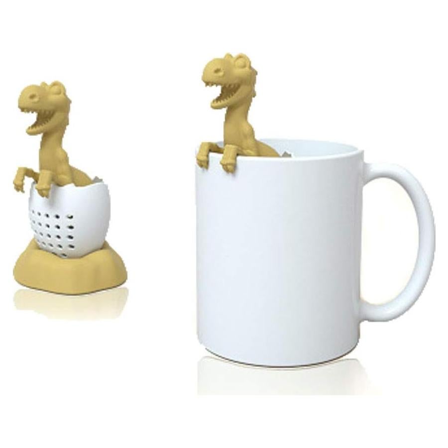 Infusor de Té de Silicona Sanderala Dinosaurio Reutilizable