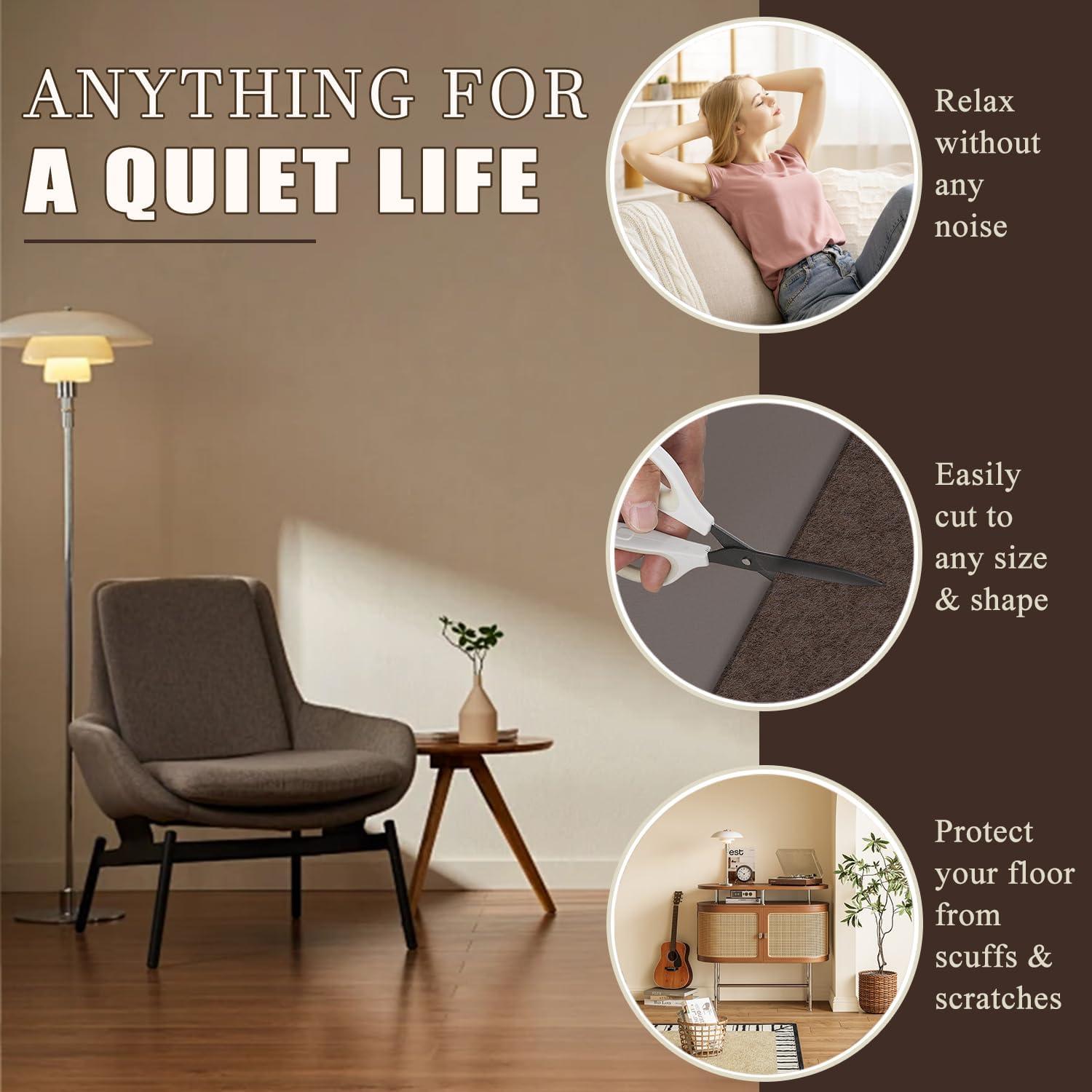 Almohadillas de Fieltro Yelanon 261 Pcs Antirrasguños para Muebles