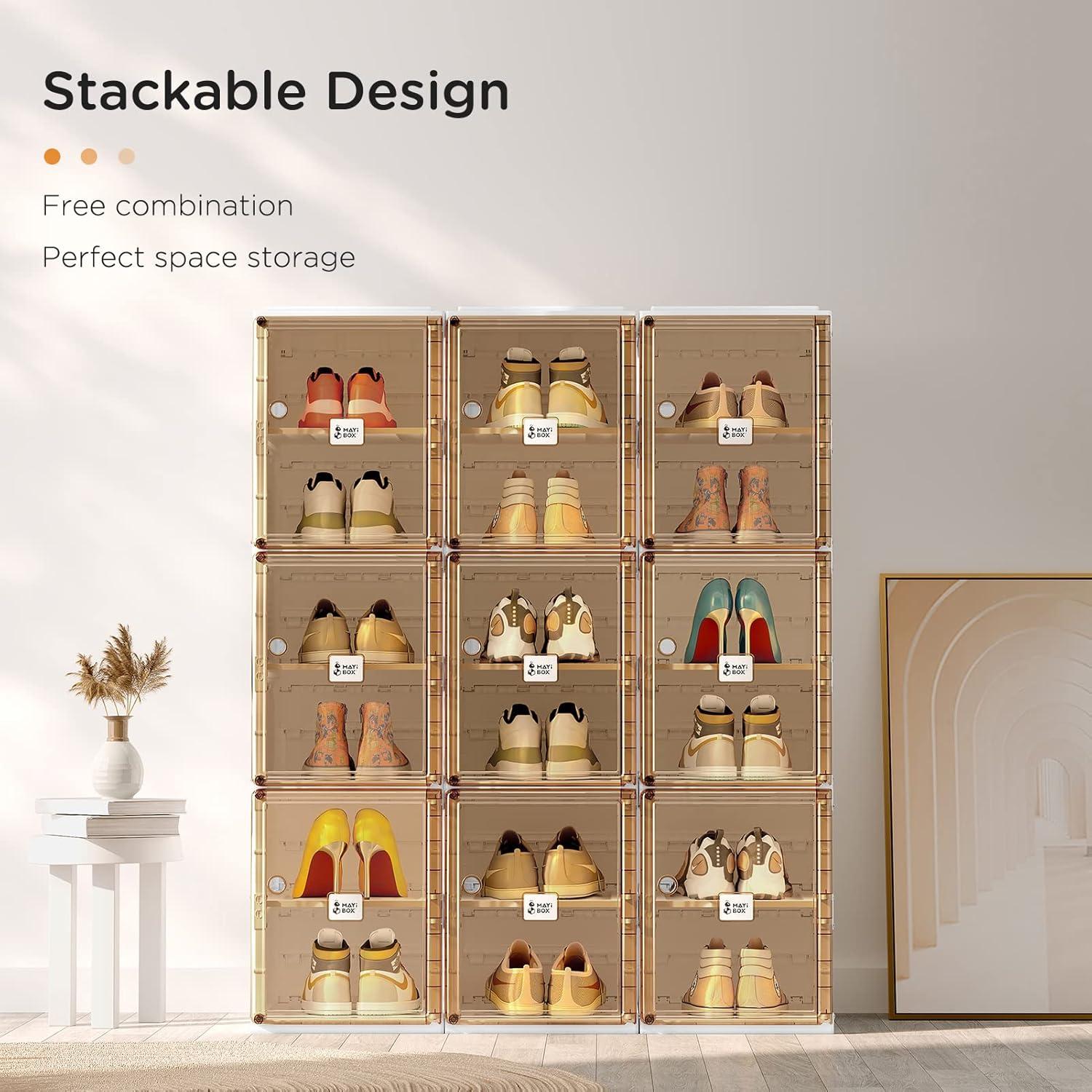 Caja Organizadora de Zapatos ANTBOX 6 Capas 6 Compartimentos