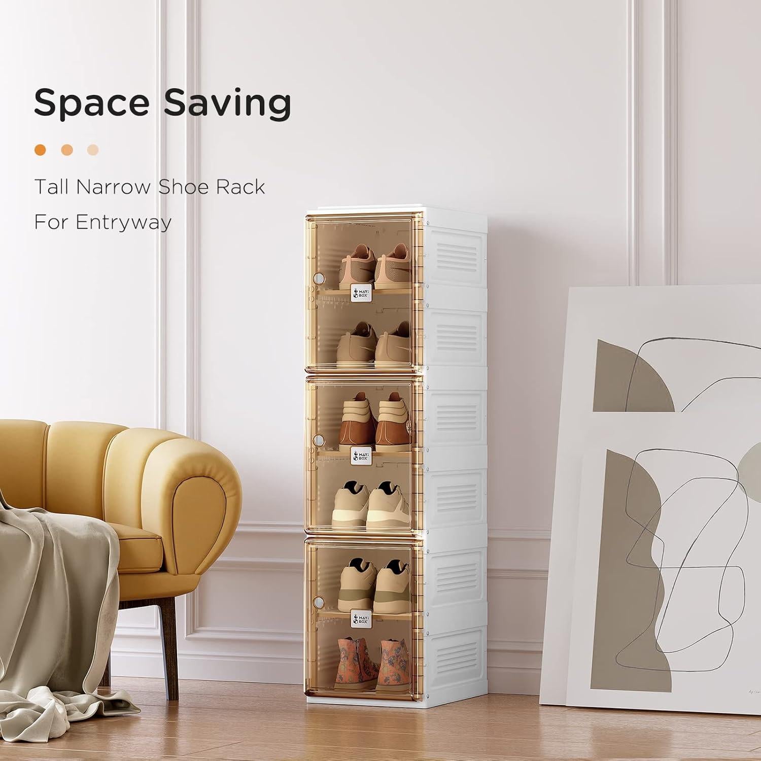 Caja Organizadora de Zapatos ANTBOX 6 Capas 6 Compartimentos