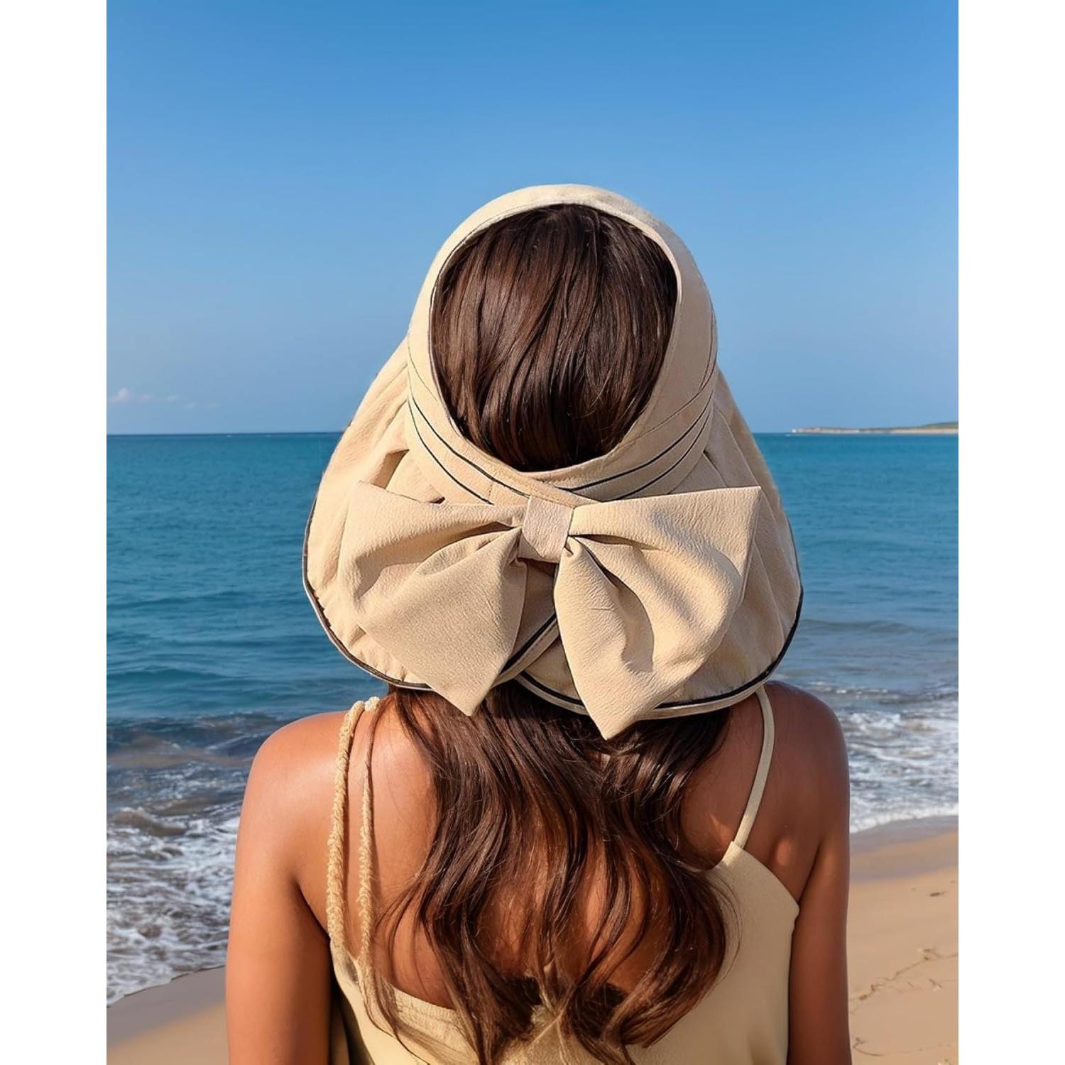 Sombrero de Sol Plegable Pinknoke para Mujeres con Protección UV