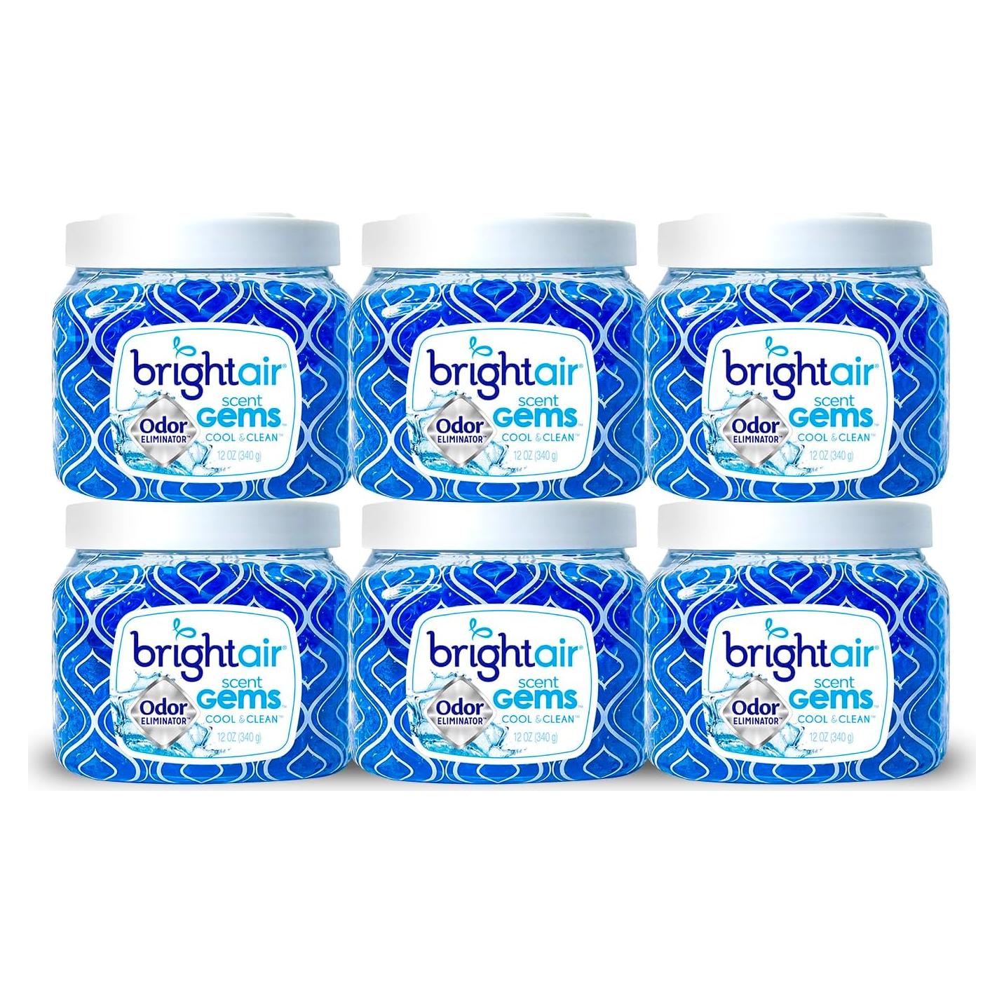 Gemas Aromáticas Bright Air 12 oz, Caja de 6, Aroma Fresco