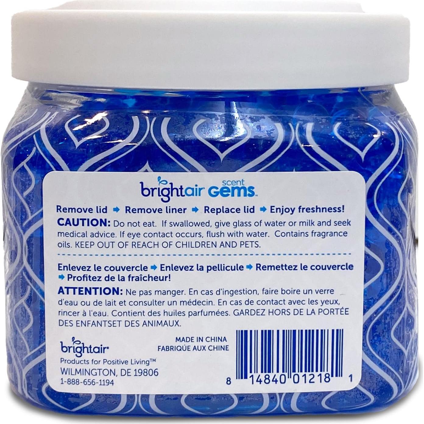 Gemas Aromáticas Bright Air 12 oz, Caja de 6, Aroma Fresco