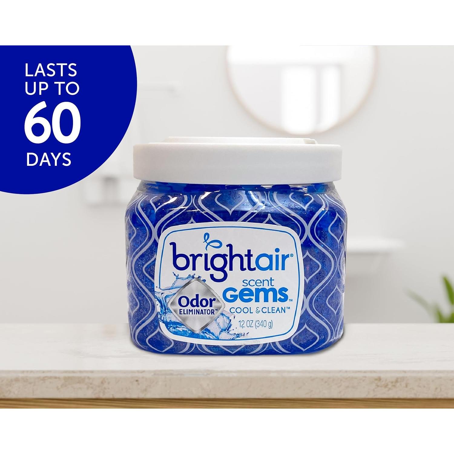Gemas Aromáticas Bright Air 12 oz, Caja de 6, Aroma Fresco