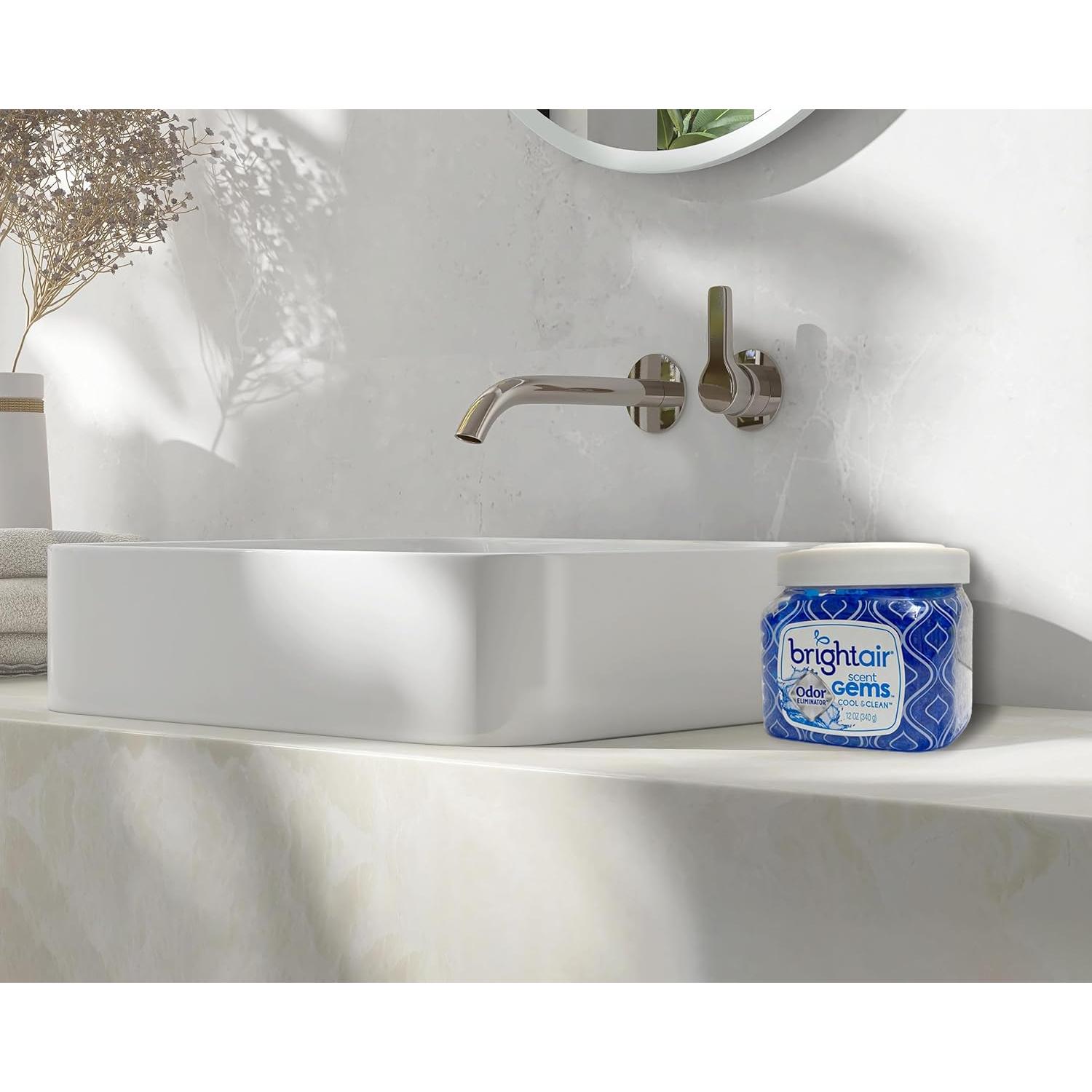 Gemas Aromáticas Bright Air 12 oz, Caja de 6, Aroma Fresco