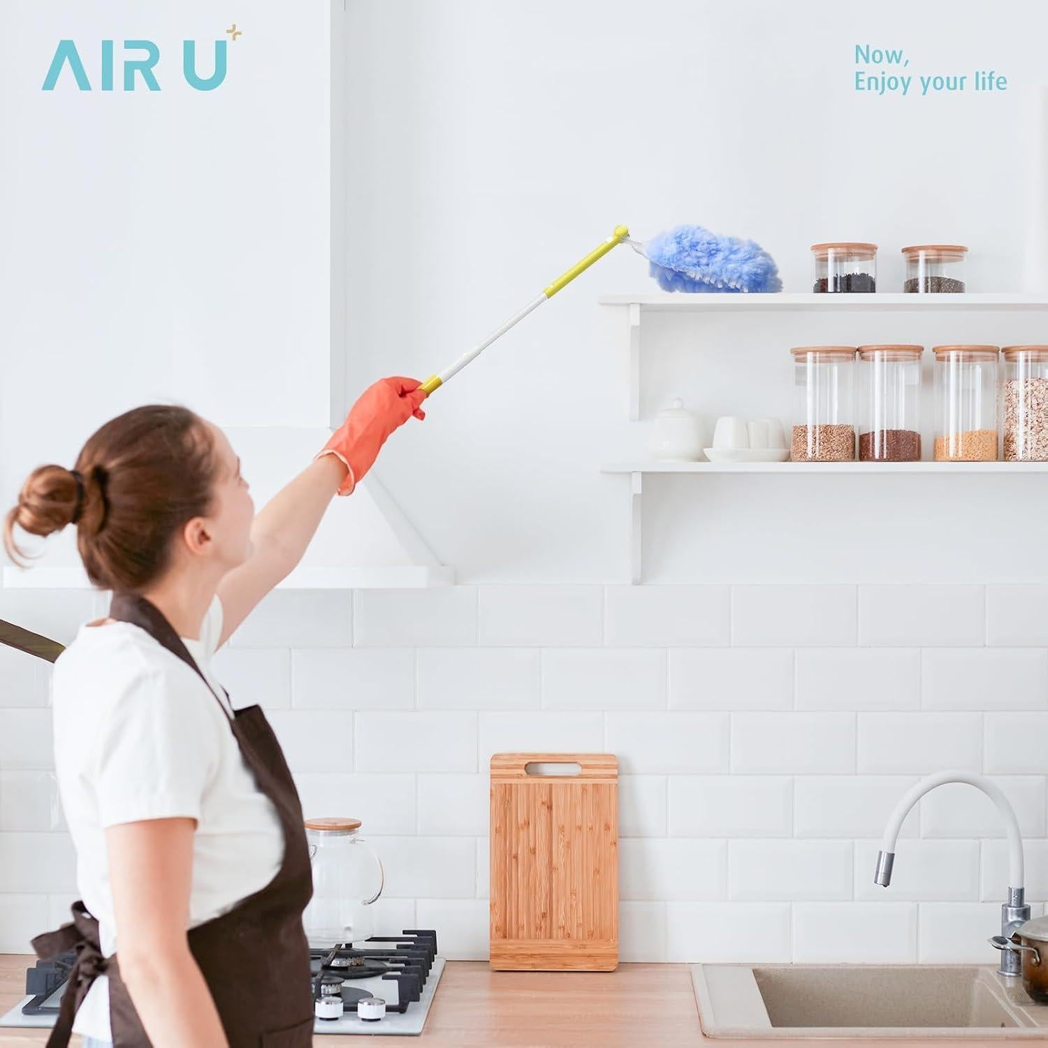 Recargas de Duster AIR U+ para Swiffer, 30 Almohadillas Microfibra