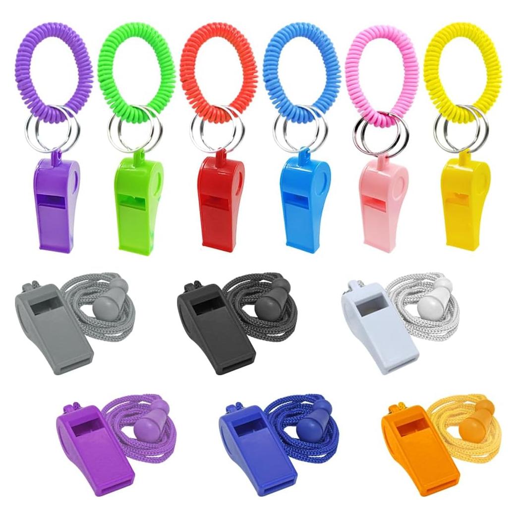 Silbatos para Entrenadores AFUNTA - Paquete de 12 Colores