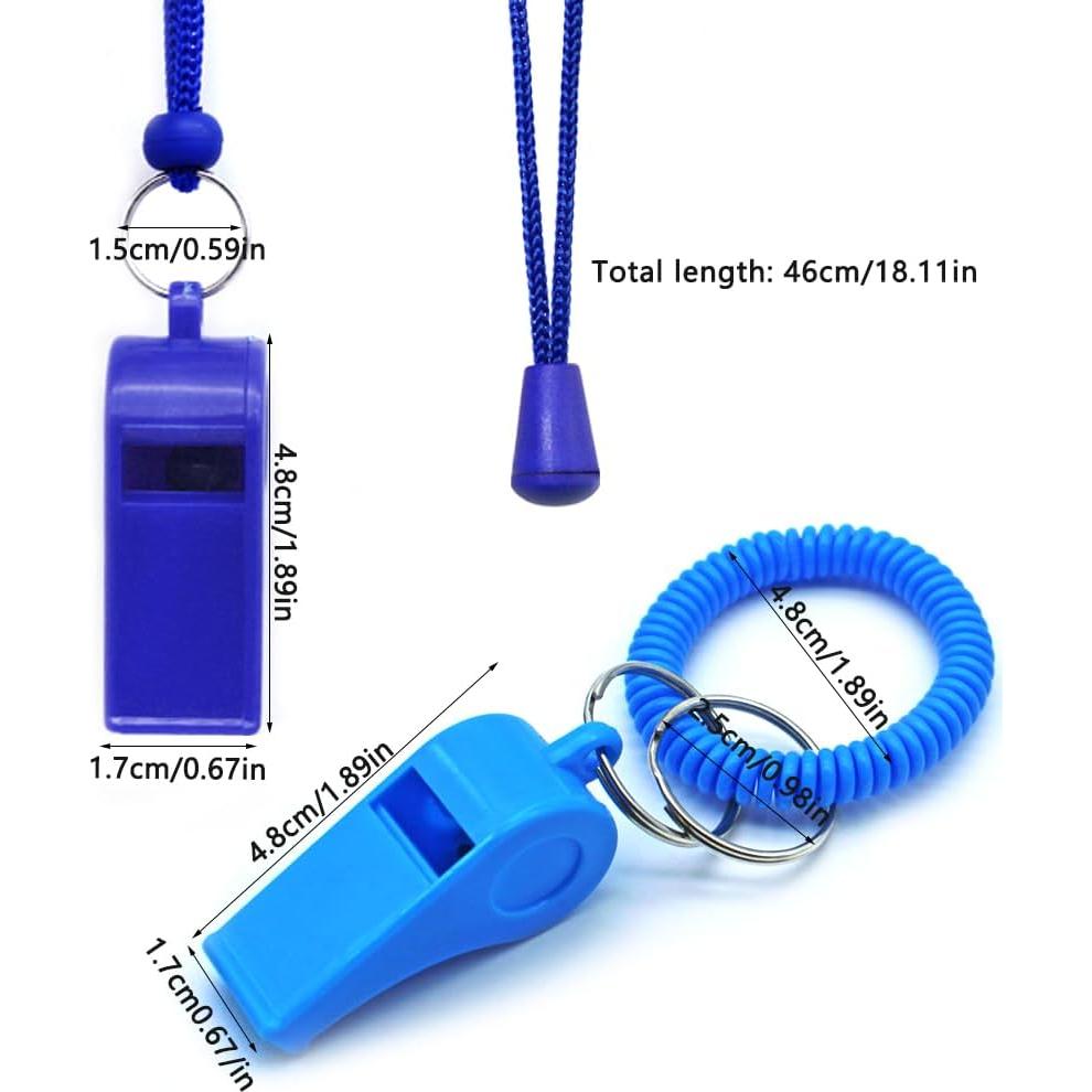 Silbatos para Entrenadores AFUNTA - Paquete de 12 Colores