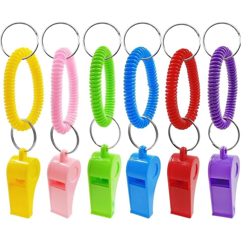 Silbatos para Entrenadores AFUNTA - Paquete de 12 Colores