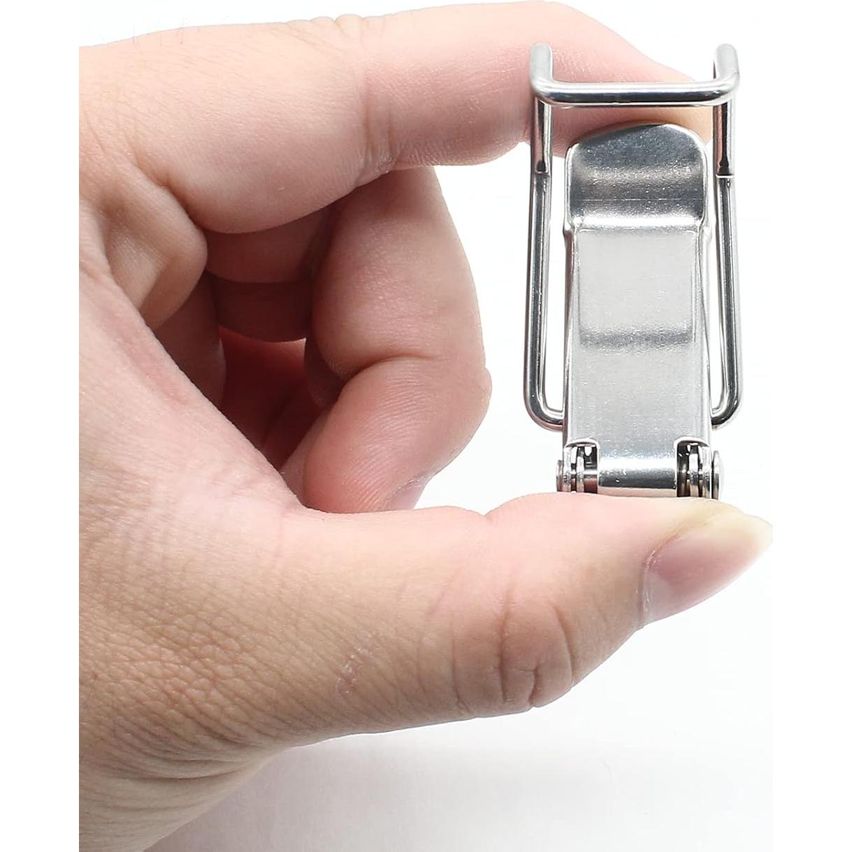 4 Pestillos de Resorte Acero Inoxidable 304 73mm Cionyce