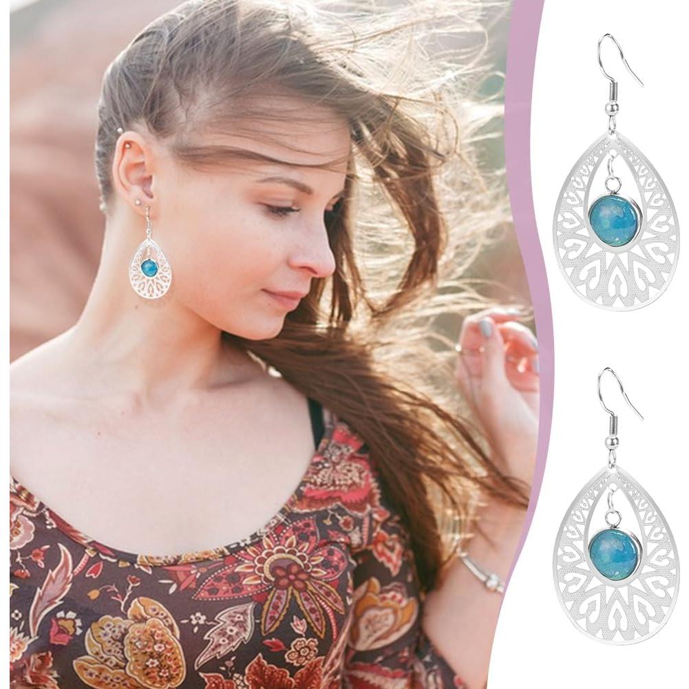 Kit de Fabricación de Pendientes Colgantes UNICRAFTALE 30 Sets