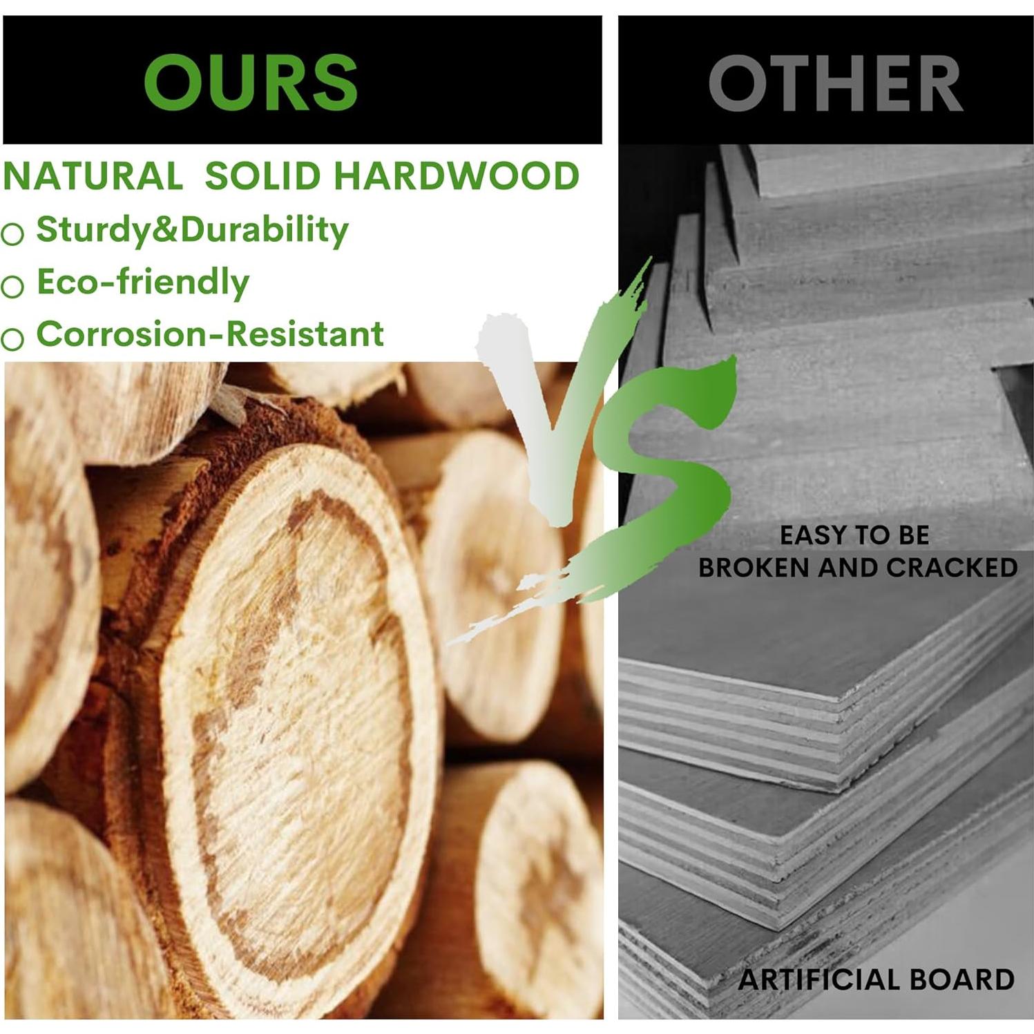 Puerta para Perros LZRS de Madera Sólida 61 cm Plegable Negra