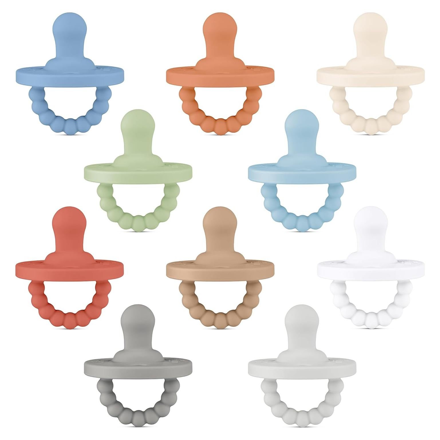 Ryan & Rose Cutie PAT Chupete Mordedor 10 Piezas Silicona