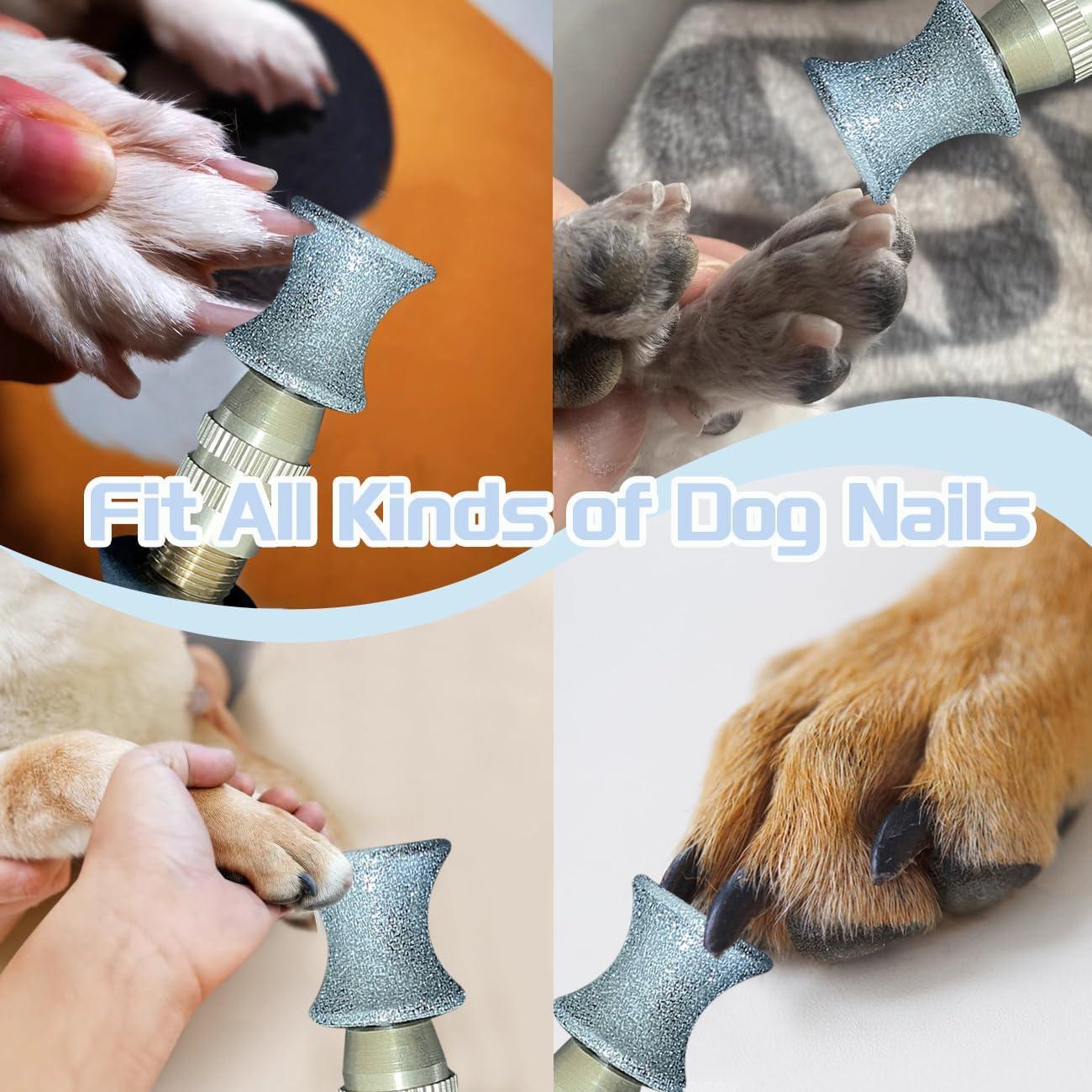 Puntas de Amoladora de Uñas Diamante Posinda 2PCS 3.17mm