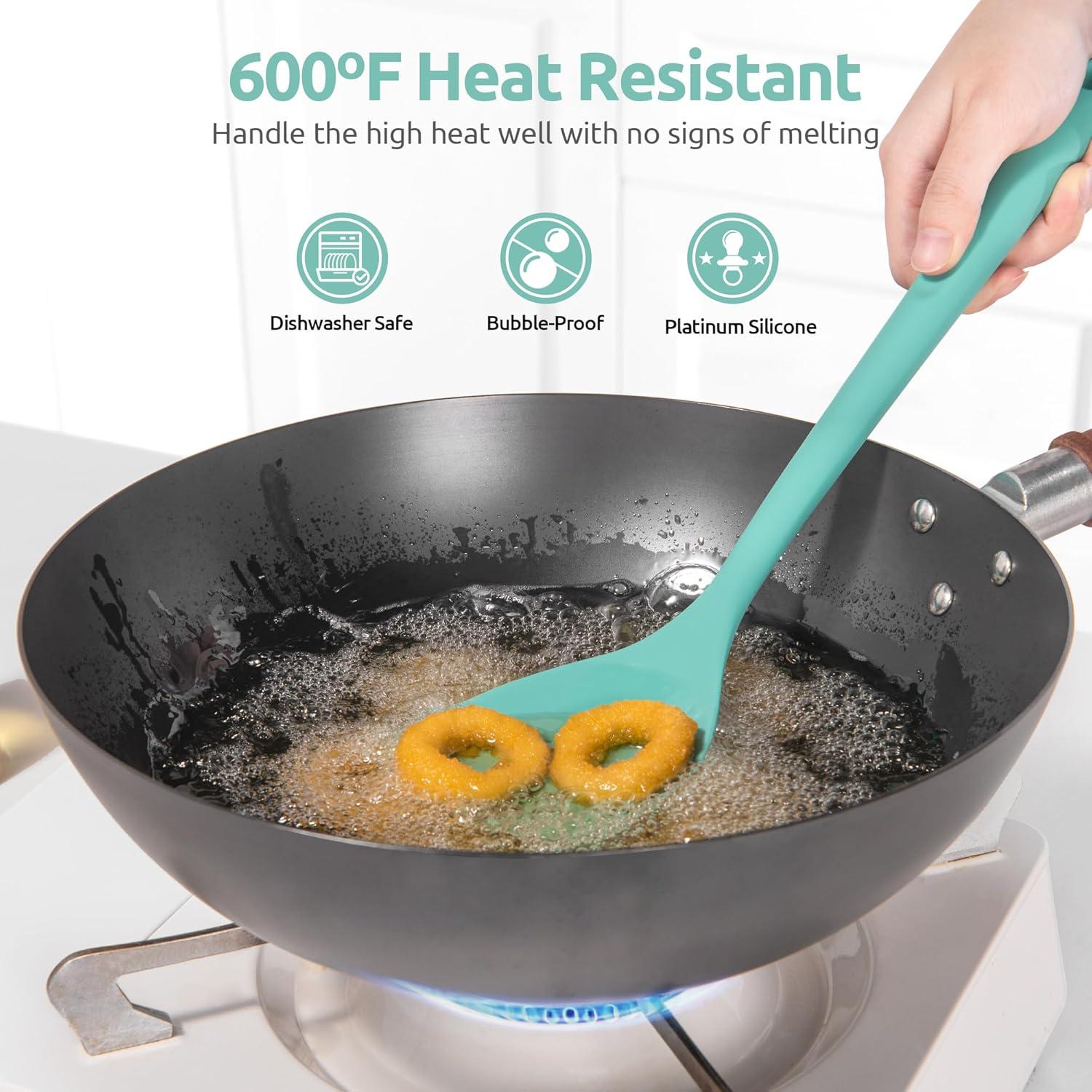 Espátula de Wok U-Taste de Silicona 34.9 cm Resistente al Calor