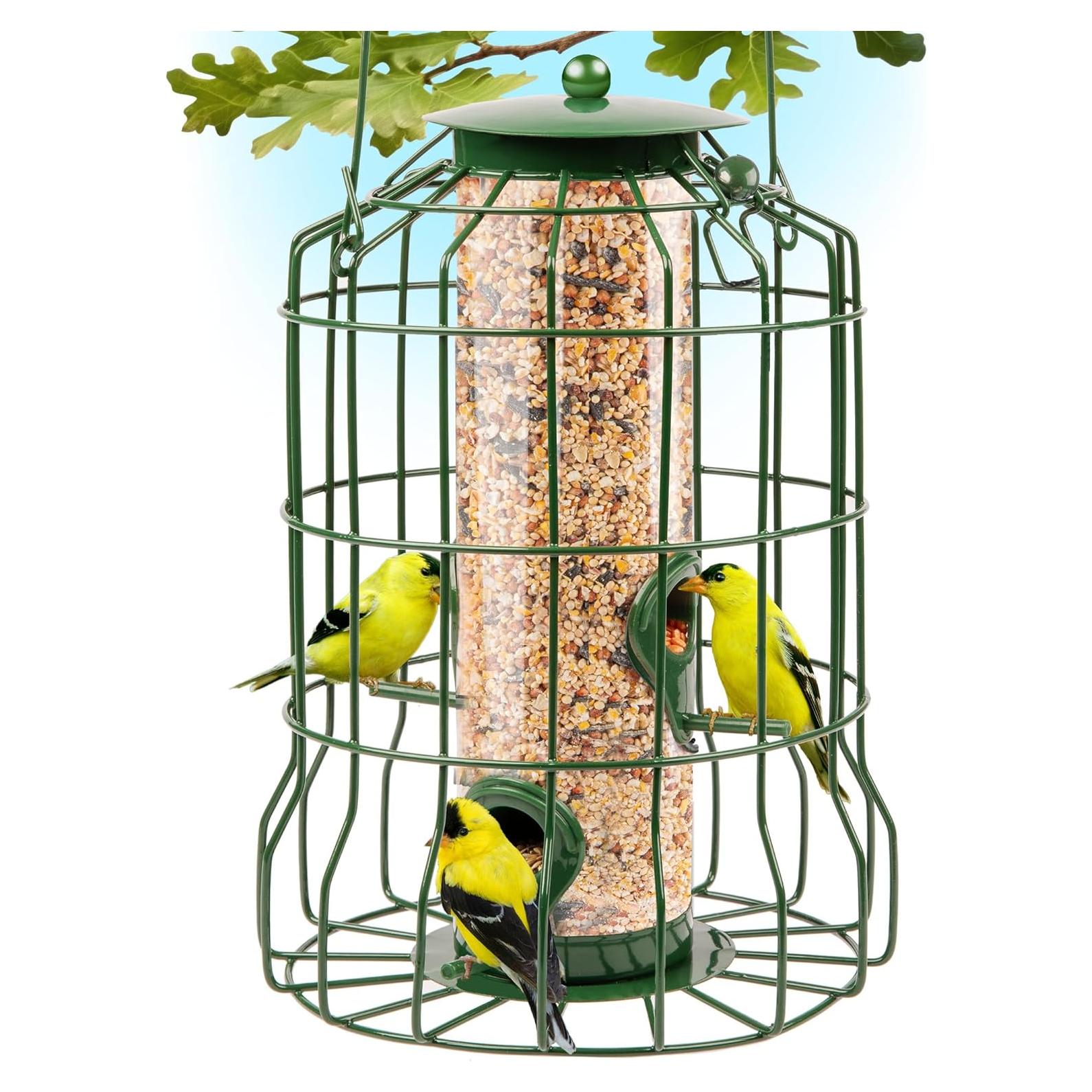Comedero para Aves Enjaulado Gray Bunny Verde 0.57 kg