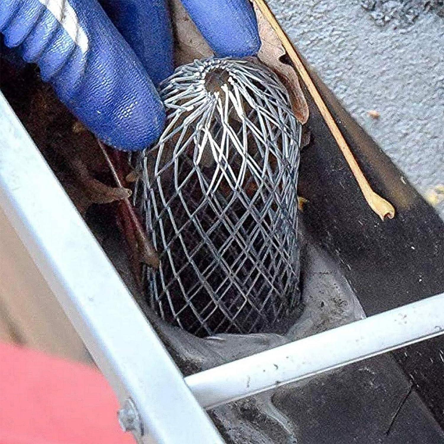 EBaokuup 8 Protectores de Canalón de Aluminio Antibloqueo