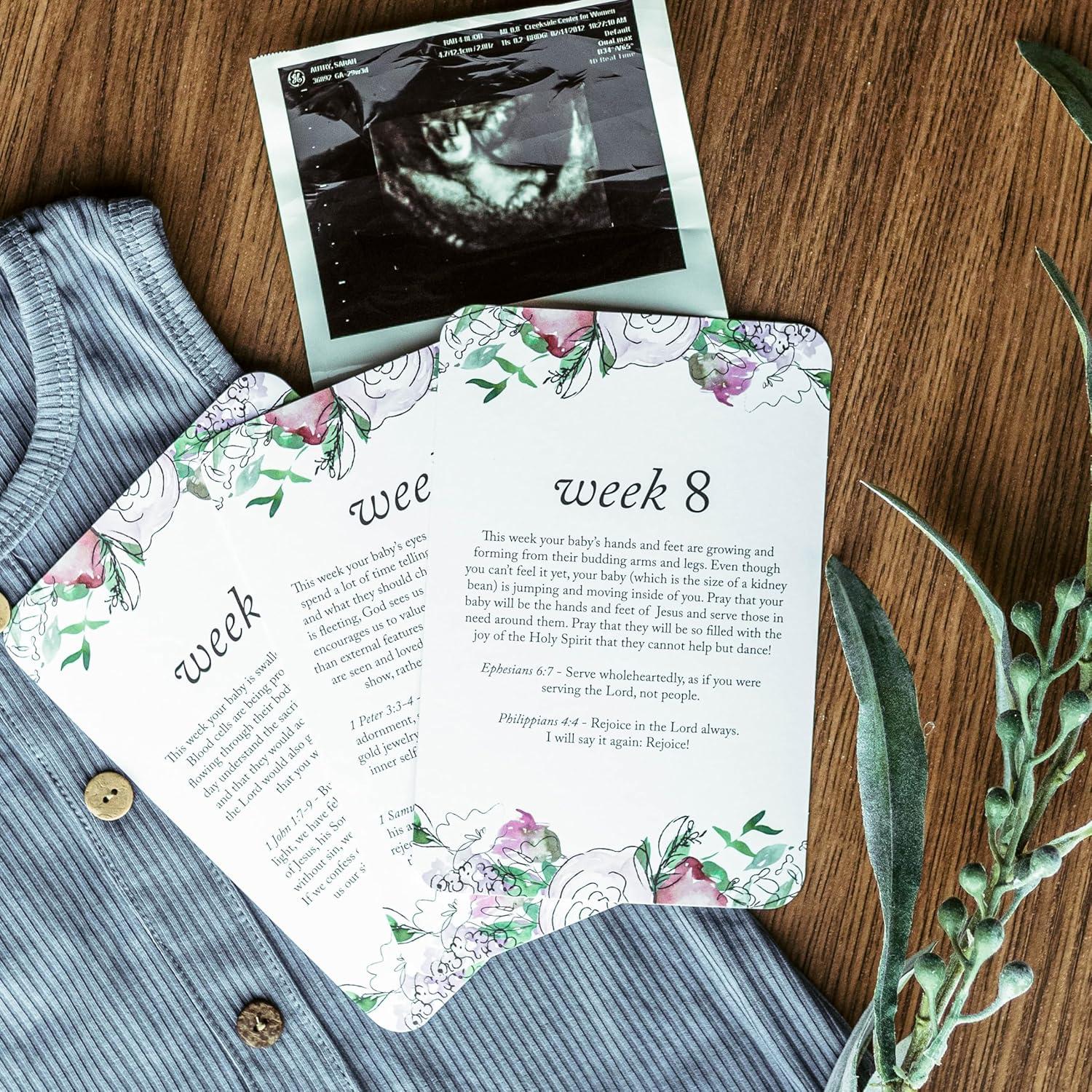 Tarjetas de Hitos de Embarazo Duncan & Stone - 20 Semanas