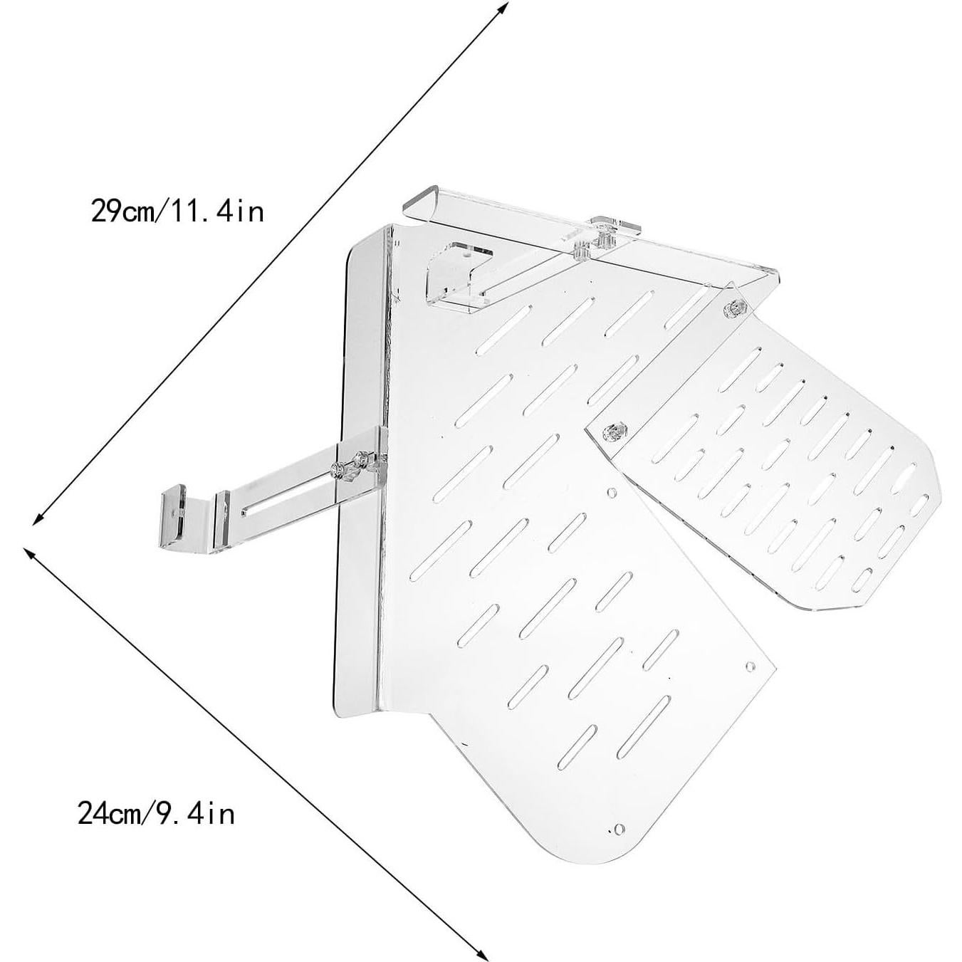 Plataforma de descanso para tortugas VANZACK 29x22x24 cm Acrílico