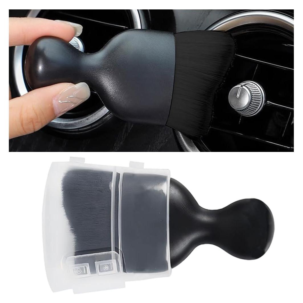 Cepillo de Limpieza para Automóvil LKAHG - Diseño Curvado Negro